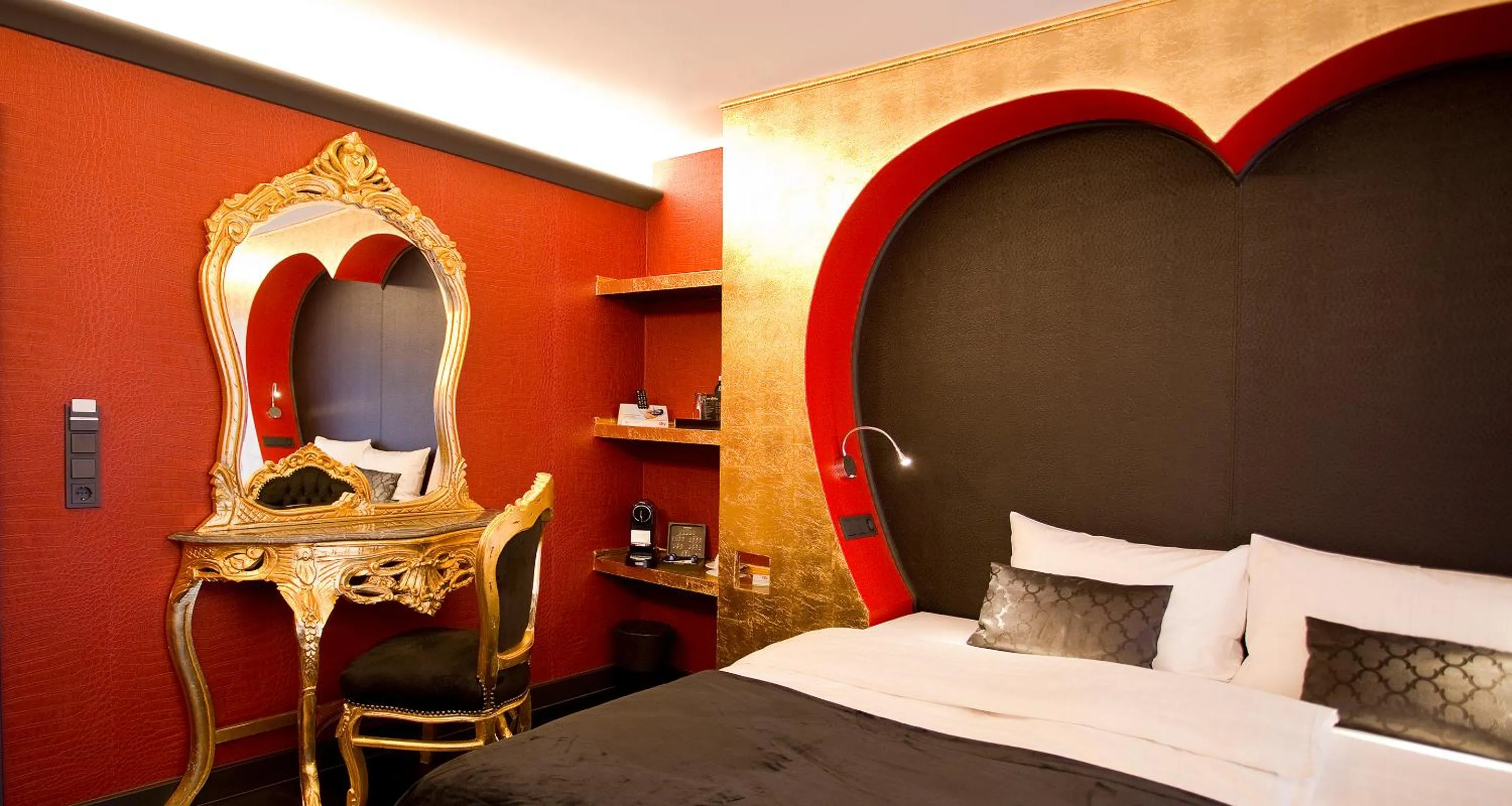 Photo of the whole room, Bed in PLAZA INN stays design Dortmund