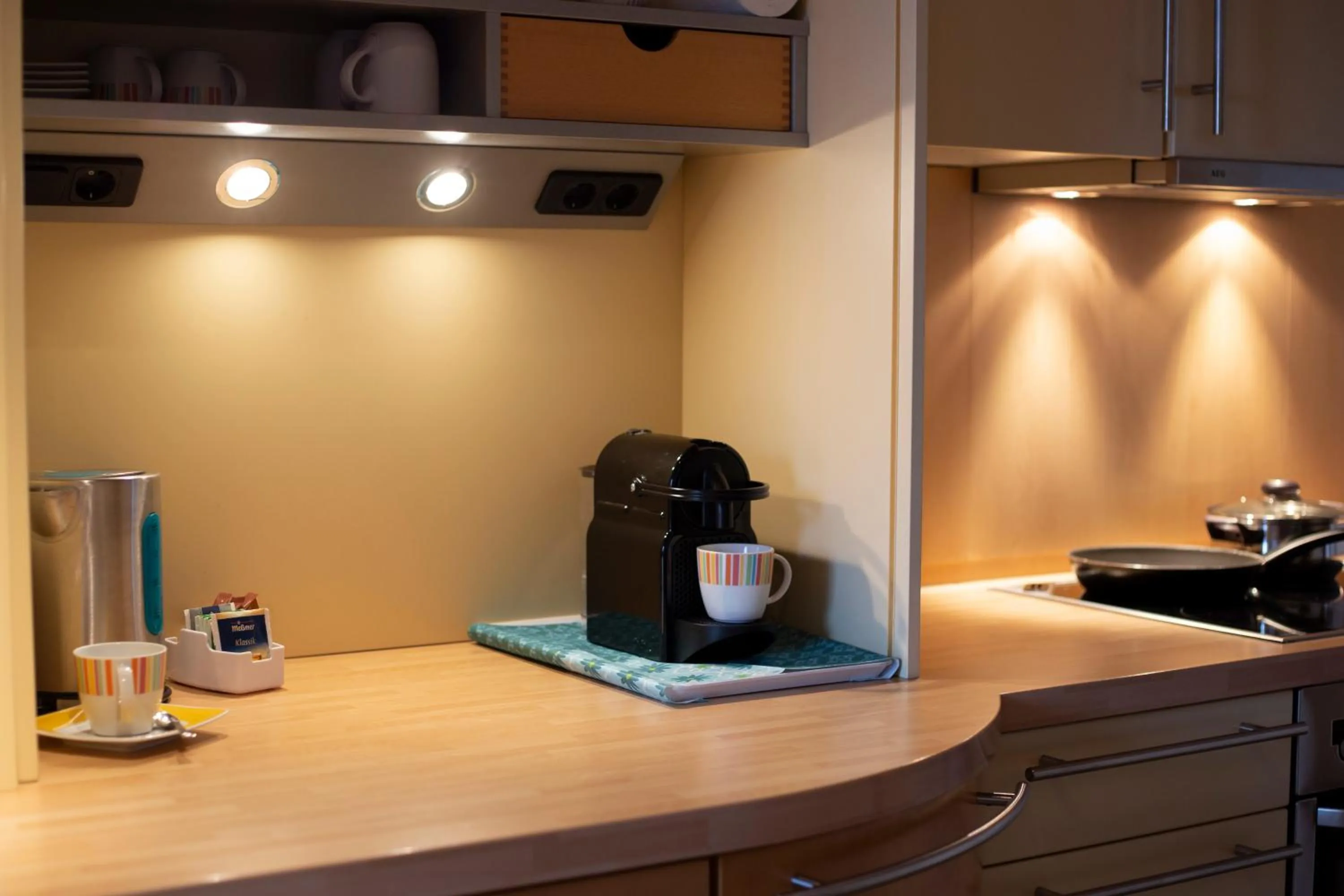 Coffee/tea facilities in Haus Rose