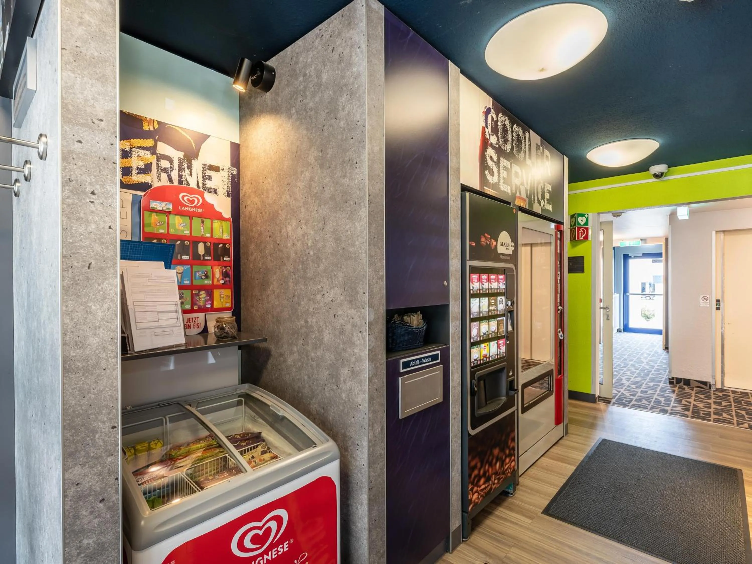 Lobby or reception in ibis budget Freiburg Sued