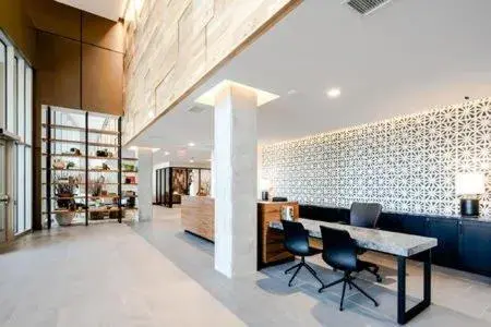 Lobby or reception in The Berkman Lobby or reception in The Berkman