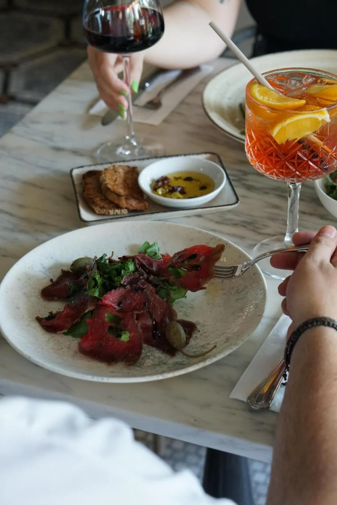 Food in 39 Kalamış Marina Hotel & Restaurant