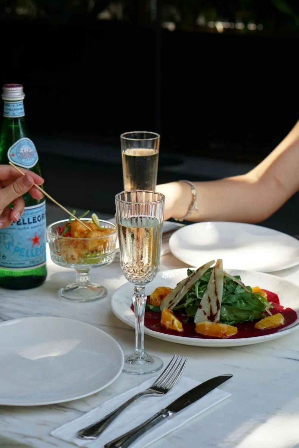 Food and drinks in 39 Kalamış Marina Hotel & Restaurant