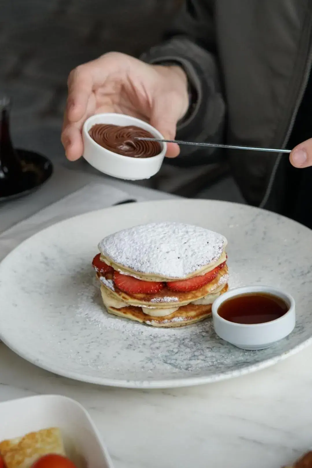 Breakfast in 39 Kalamış Marina Hotel & Restaurant Breakfast in 39 Kalamış Marina Hotel & Restaurant