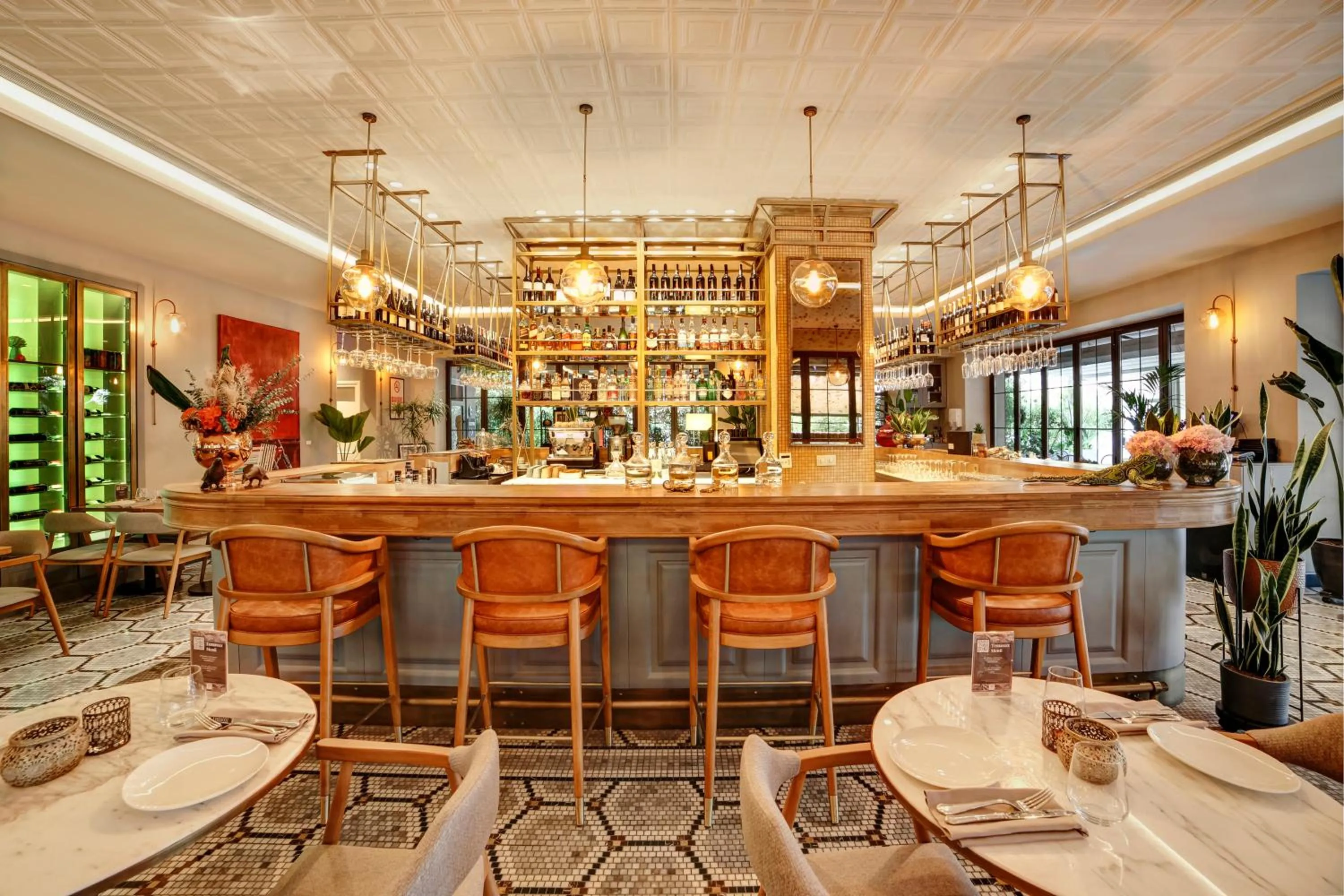 Lounge or bar in 39 Kalamış Marina Hotel & Restaurant