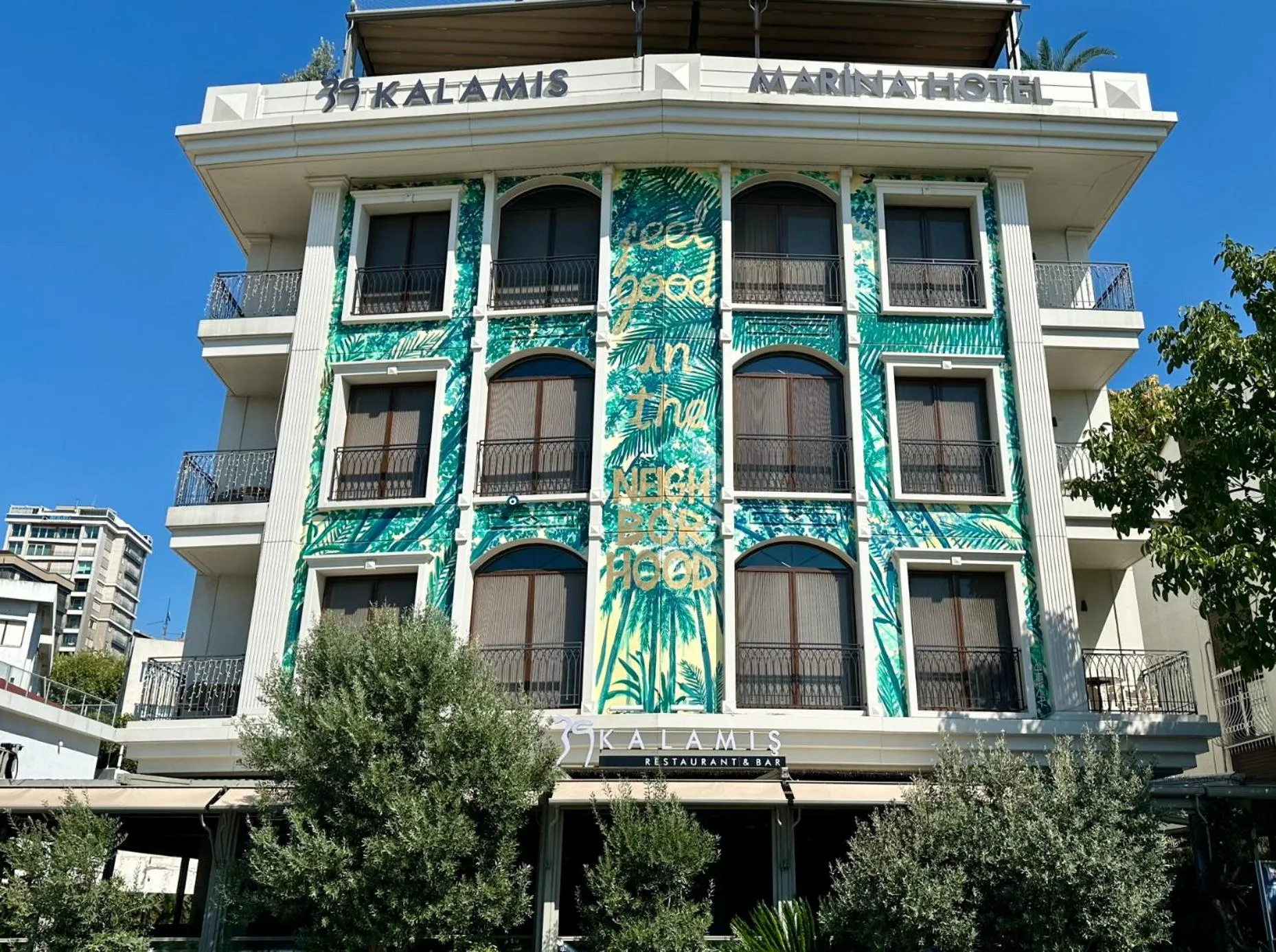 Property building in 39 Kalamış Marina Hotel & Restaurant