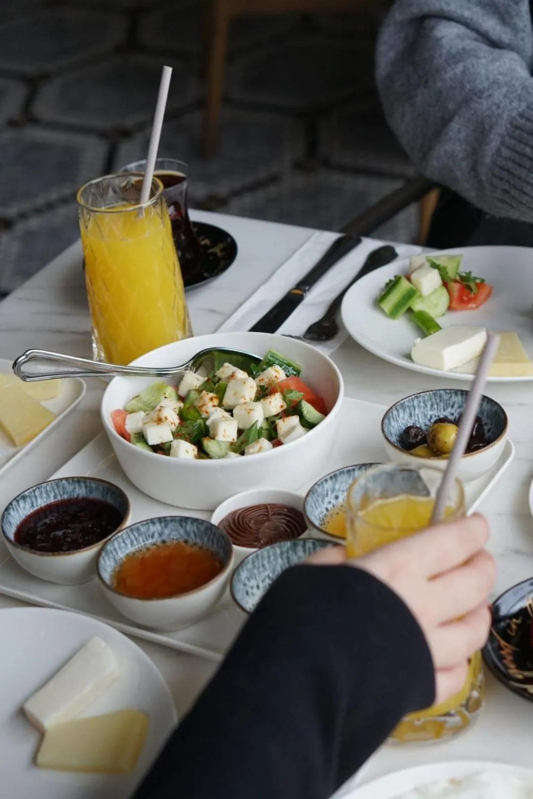 Breakfast in 39 Kalamış Marina Hotel & Restaurant