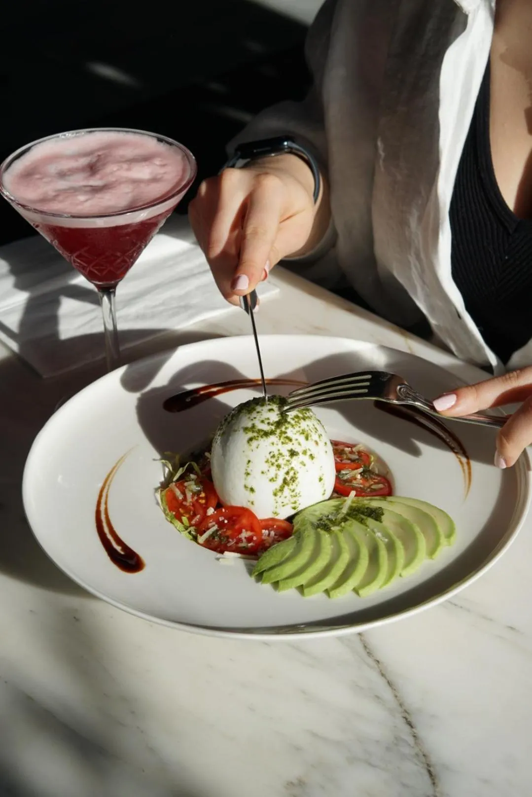 Food and drinks in 39 Kalamış Marina Hotel & Restaurant