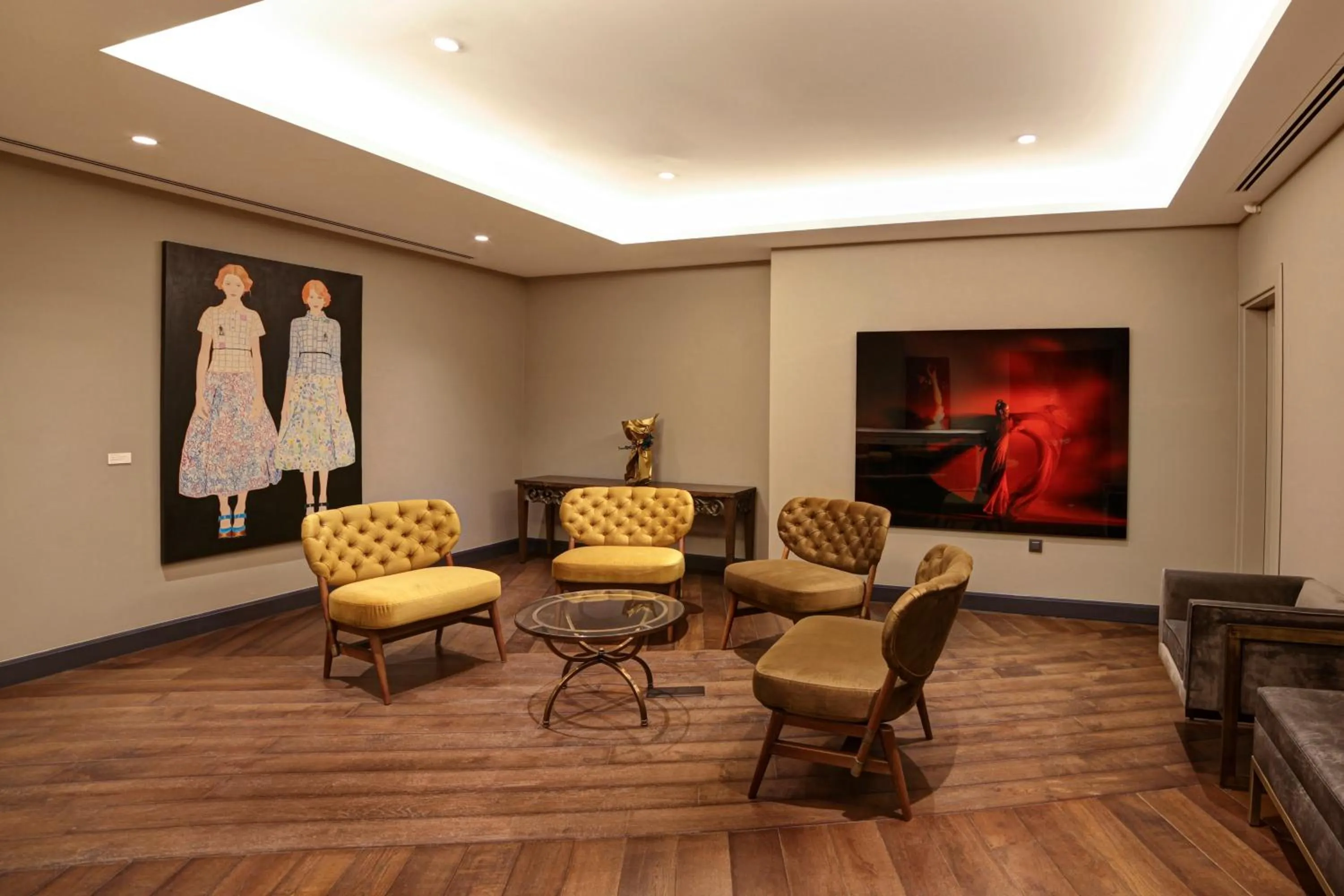 Seating area in 39 Kalamış Marina Hotel & Restaurant