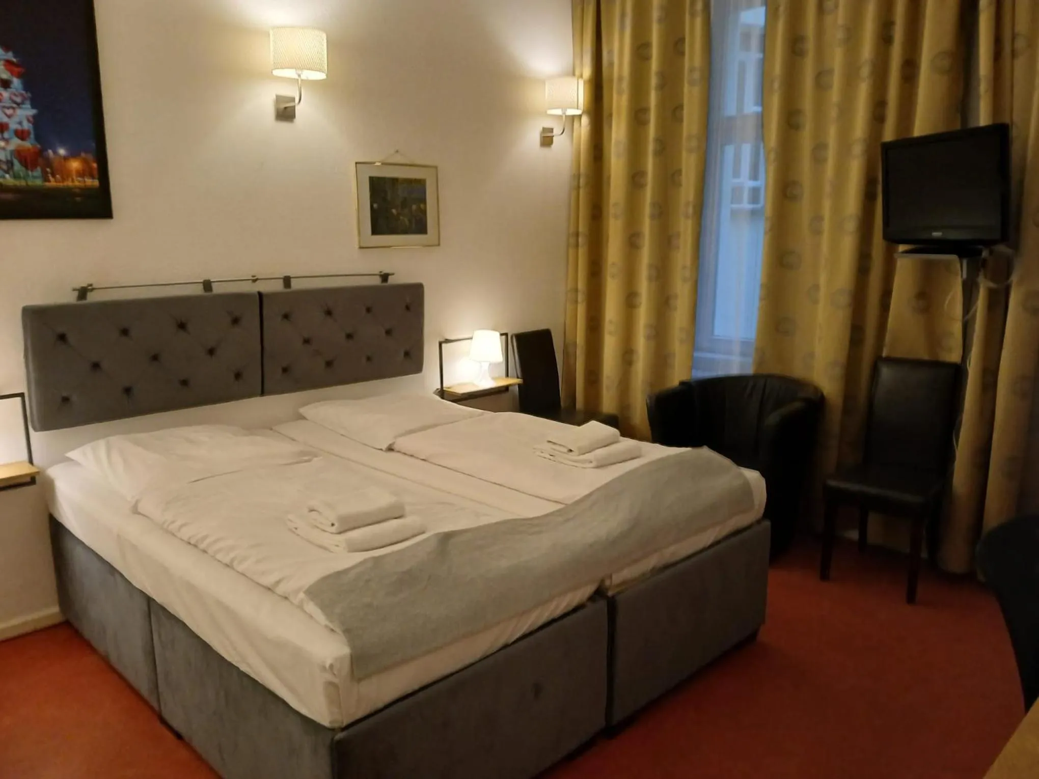 Bed in Hotel Amelie Berlin