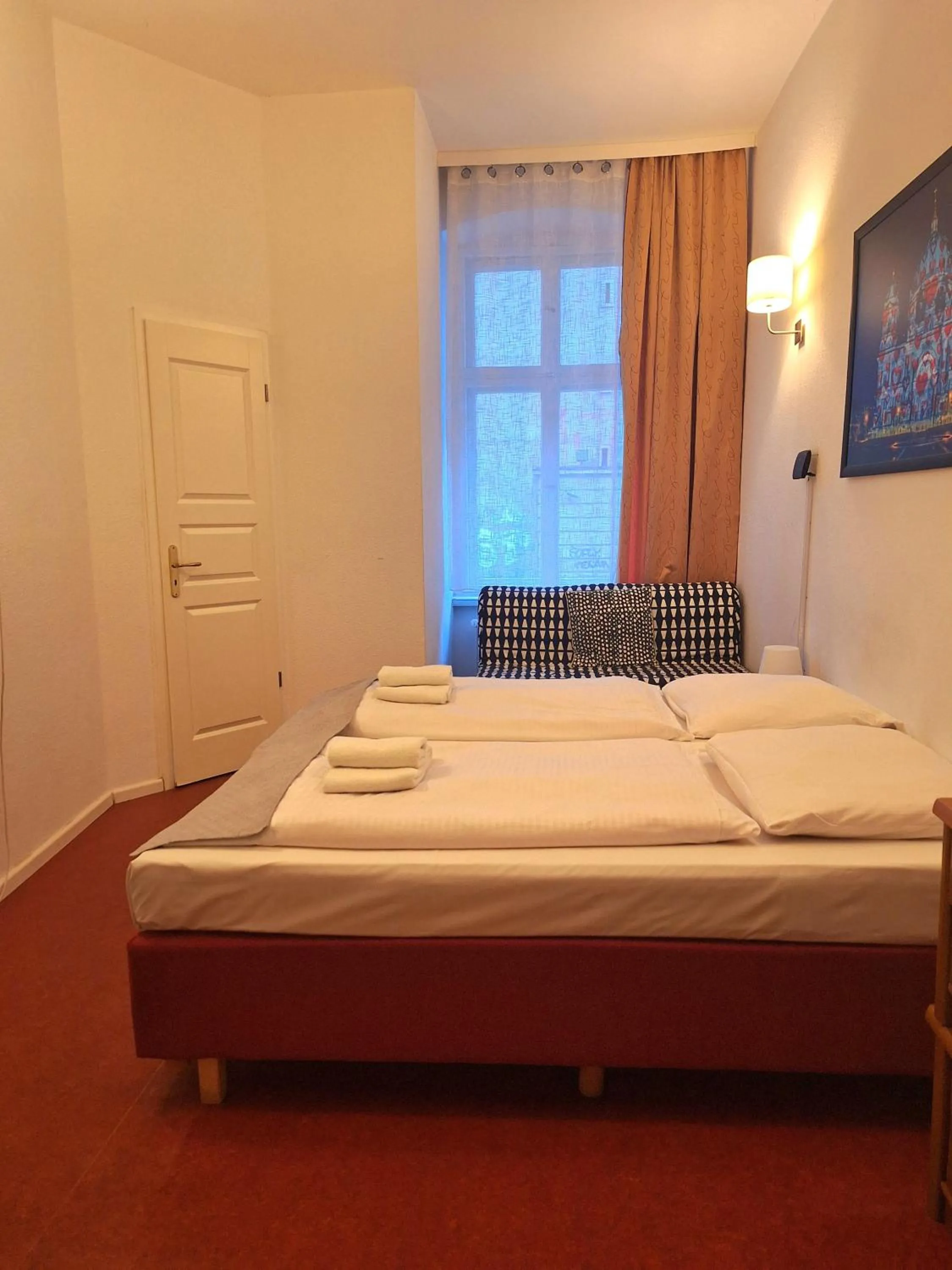 Bed in Hotel Amelie Berlin