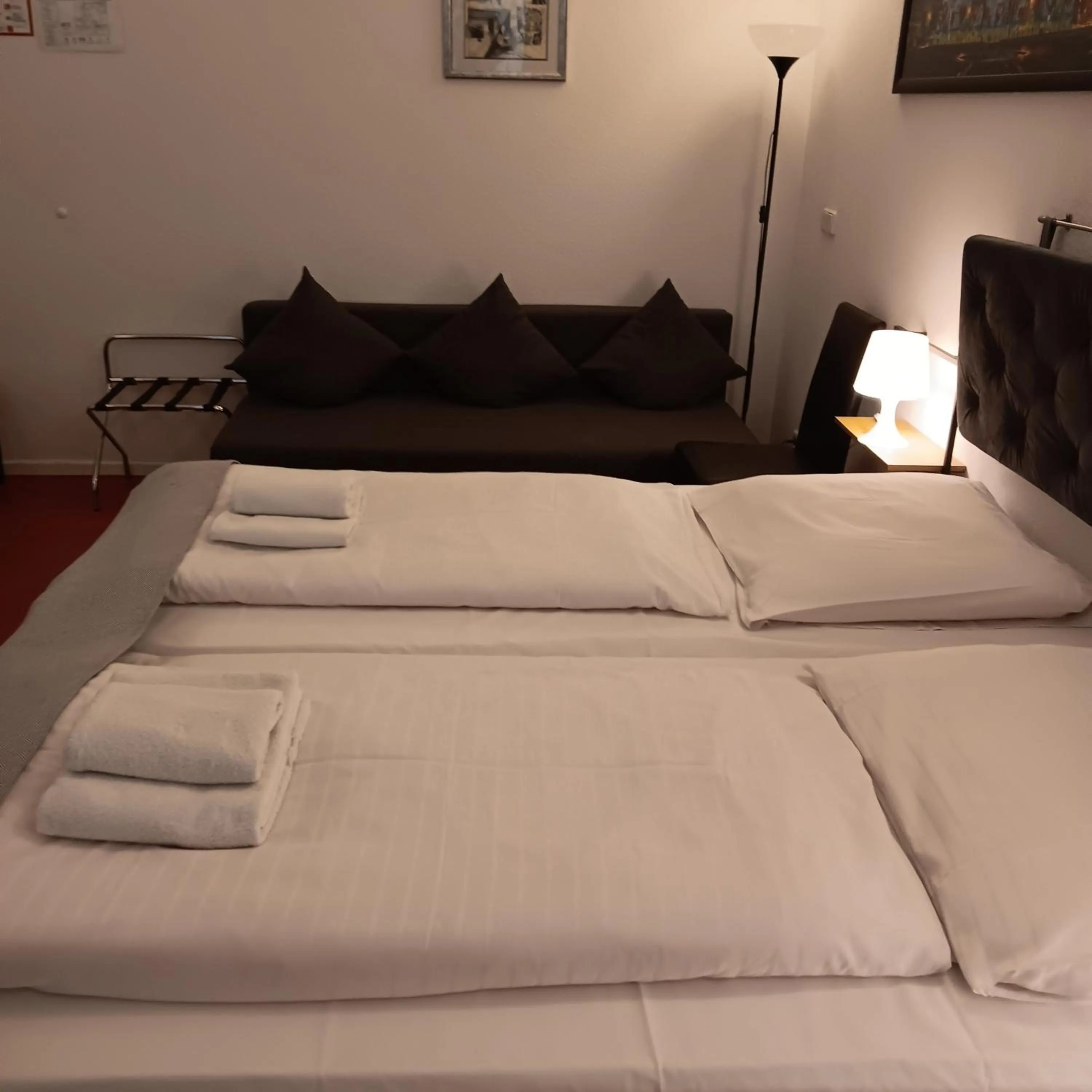 Bed in Hotel Amelie Berlin