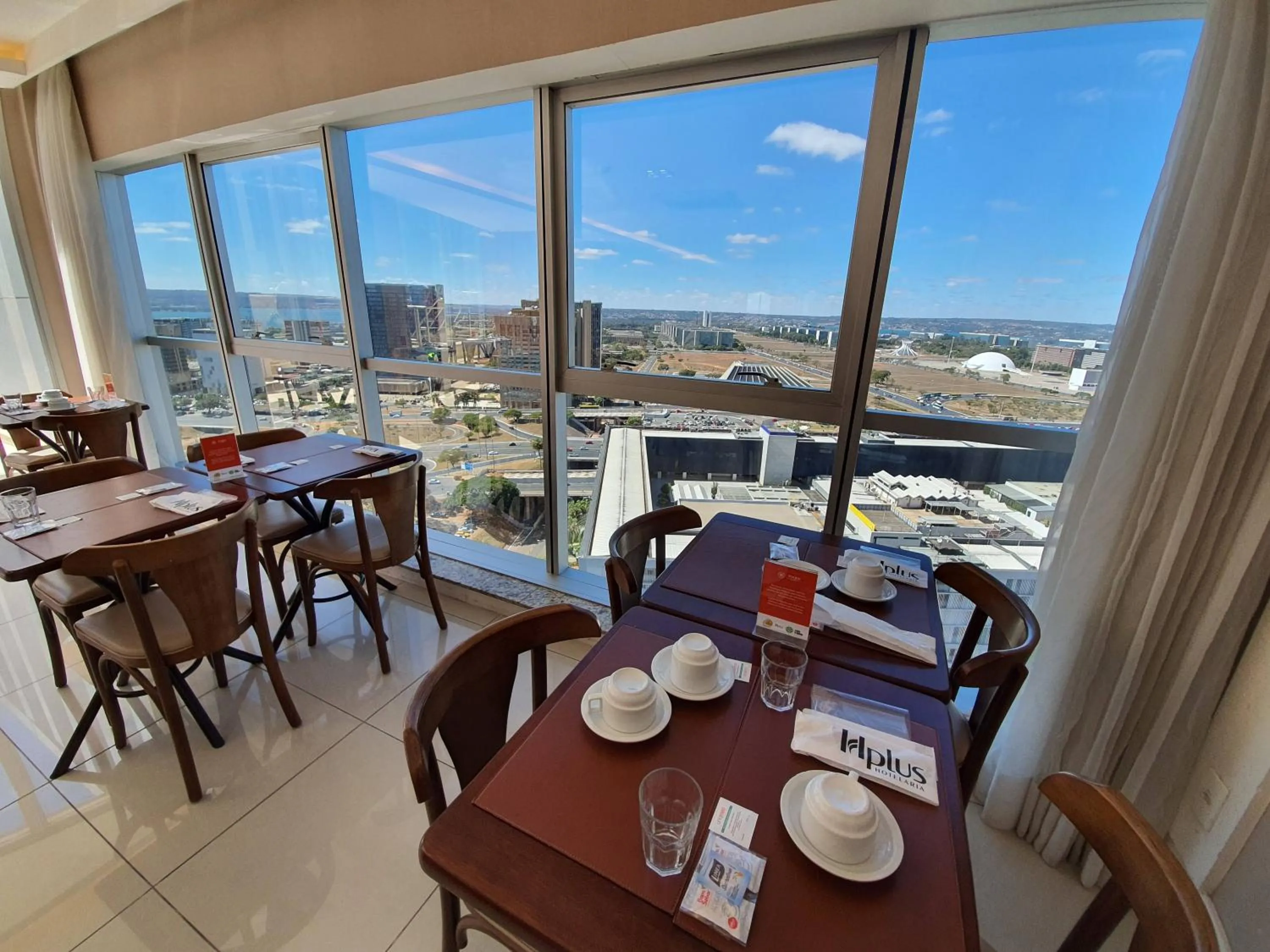 City view in Flat Vision Executivo Premium By Rei dos Flats