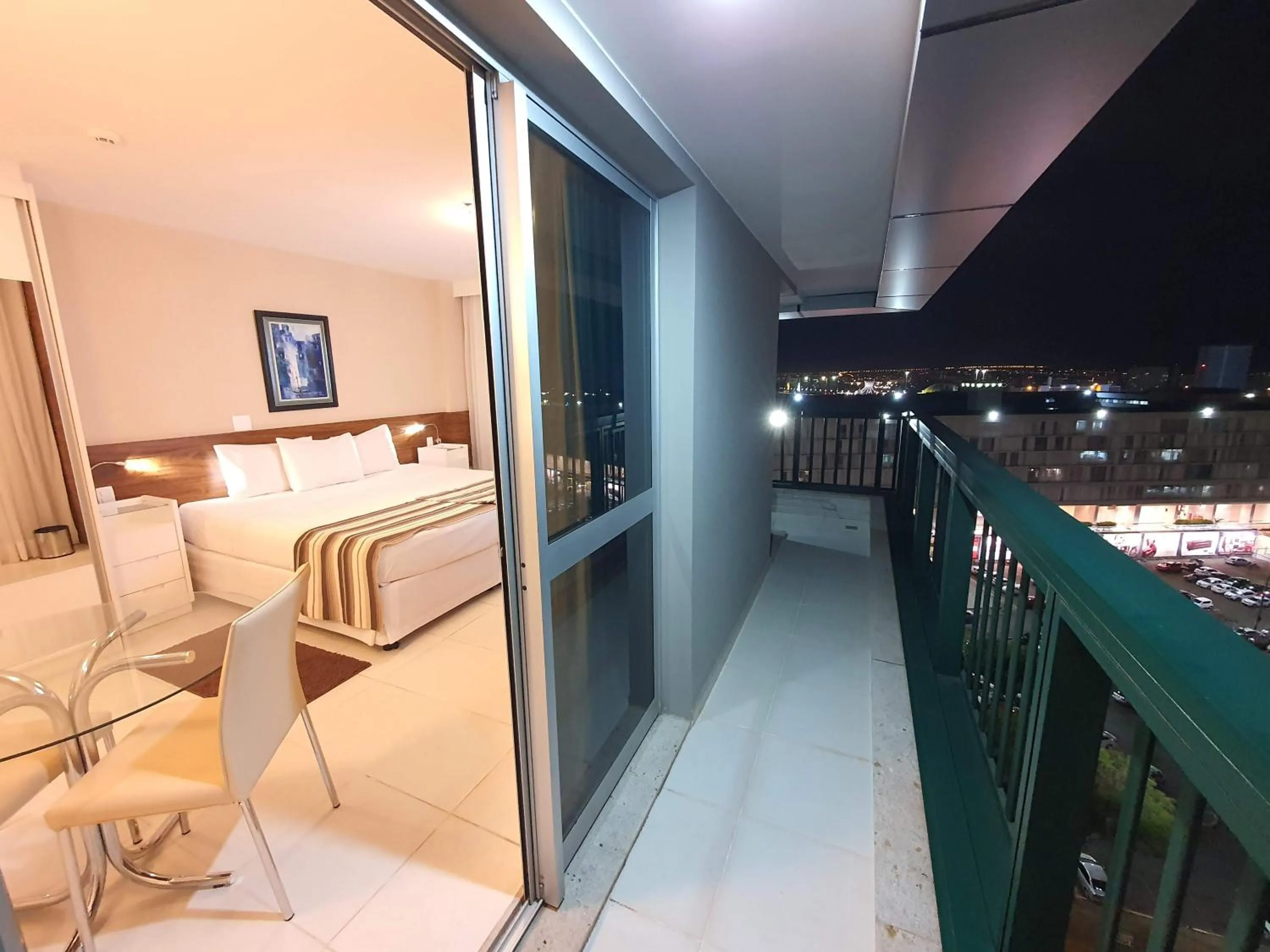 Patio in Flat Vision Executivo Premium By Rei dos Flats