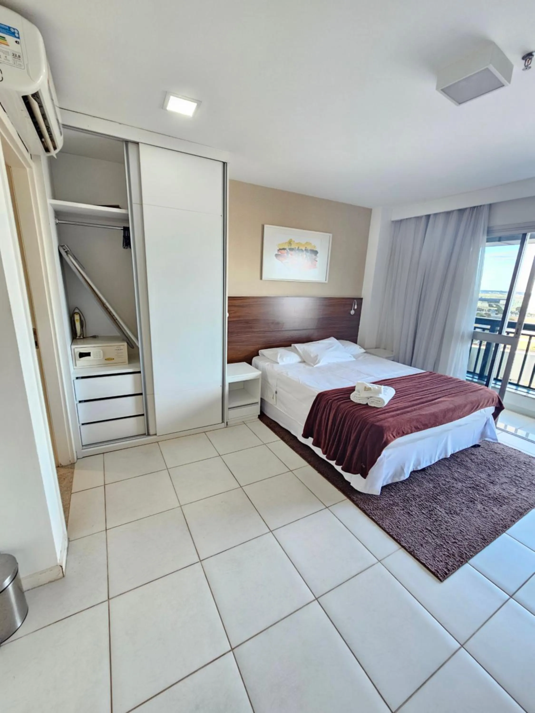 Bed in Flat Vision Executivo Premium By Rei dos Flats