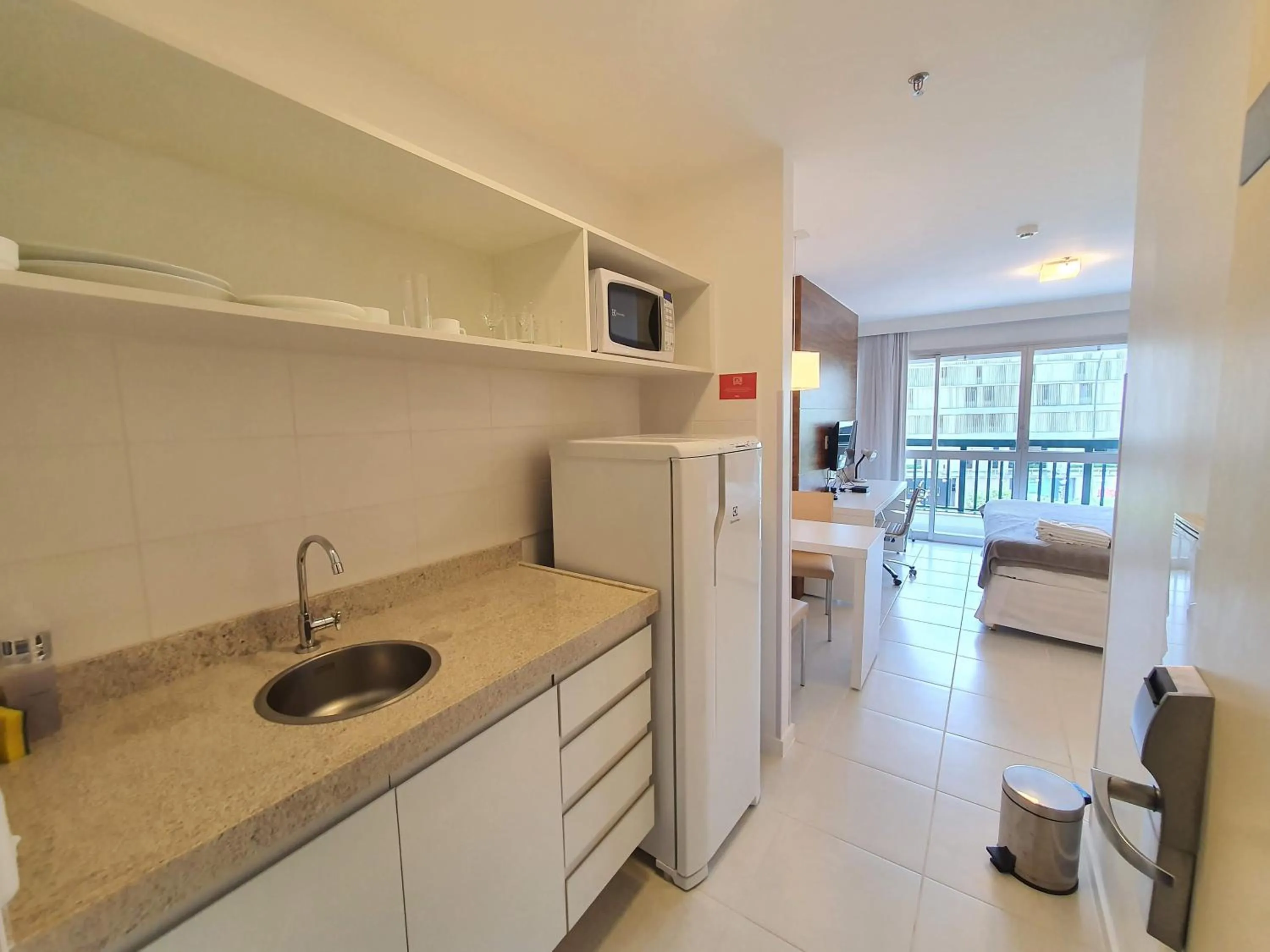 TV and multimedia in Flat Vision Executivo Premium By Rei dos Flats