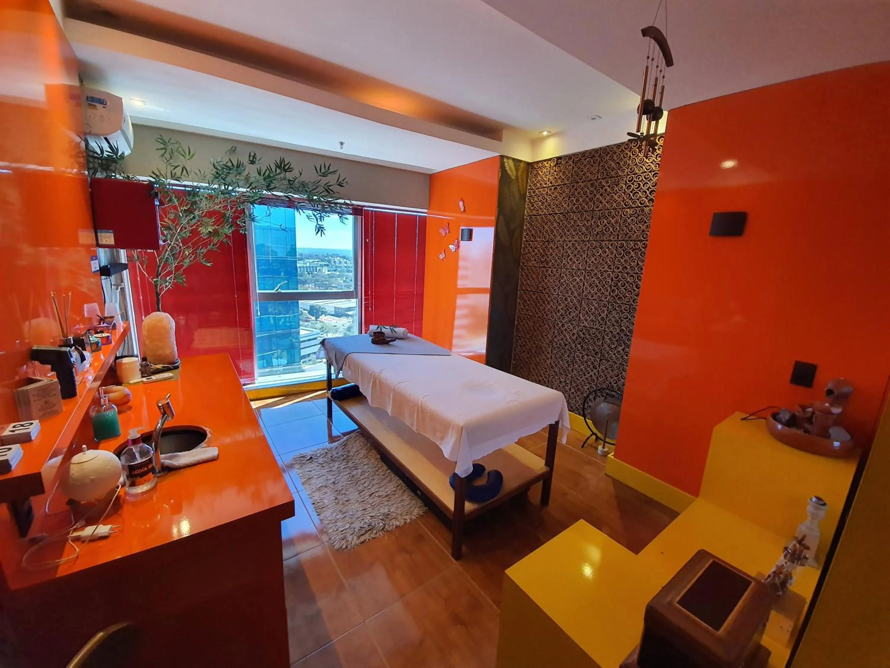 Spa and wellness centre/facilities, Bed in Flat Vision Executivo Premium By Rei dos Flats