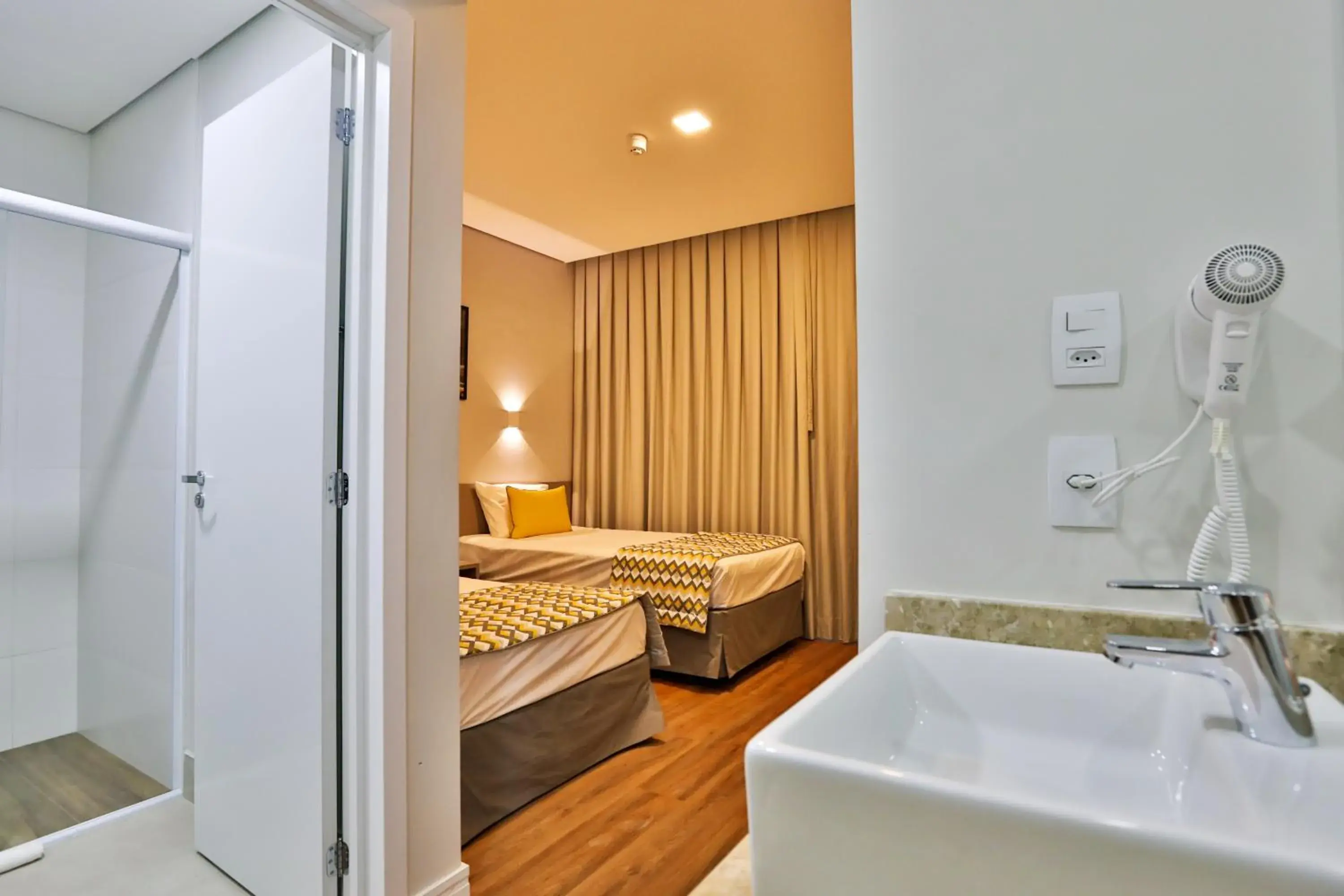 Bed in Sleep Inn Paulínia Bed in Sleep Inn Paulínia