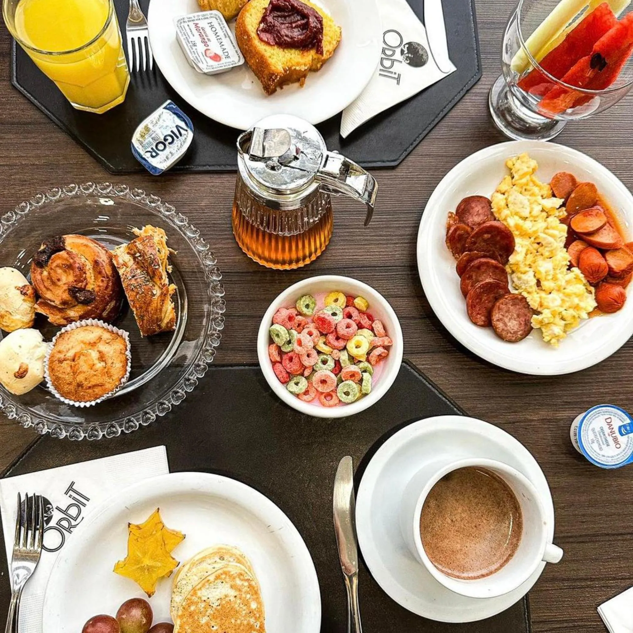 Breakfast in Sleep Inn Paulínia