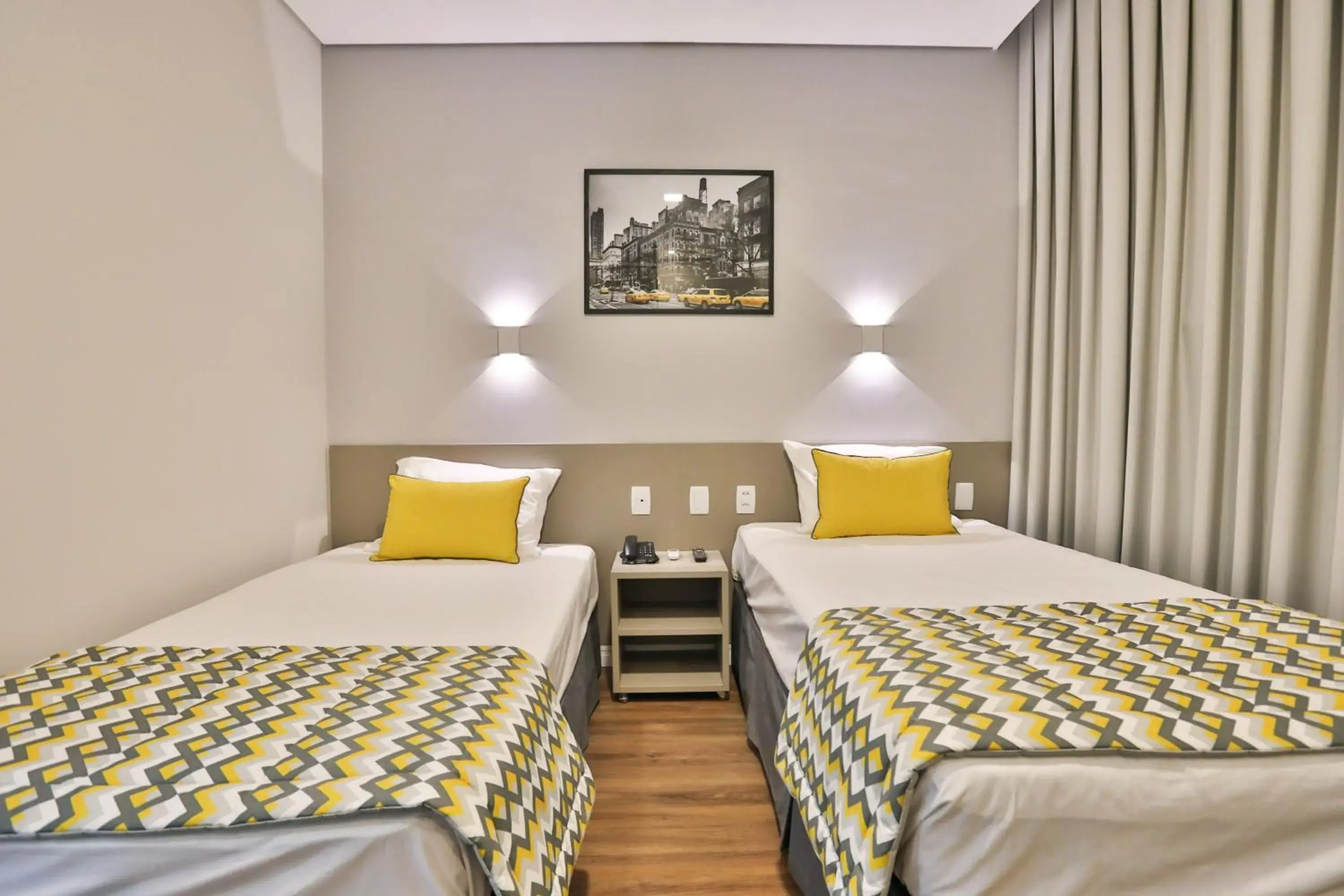 Bed in Sleep Inn Paulínia Bed in Sleep Inn Paulínia