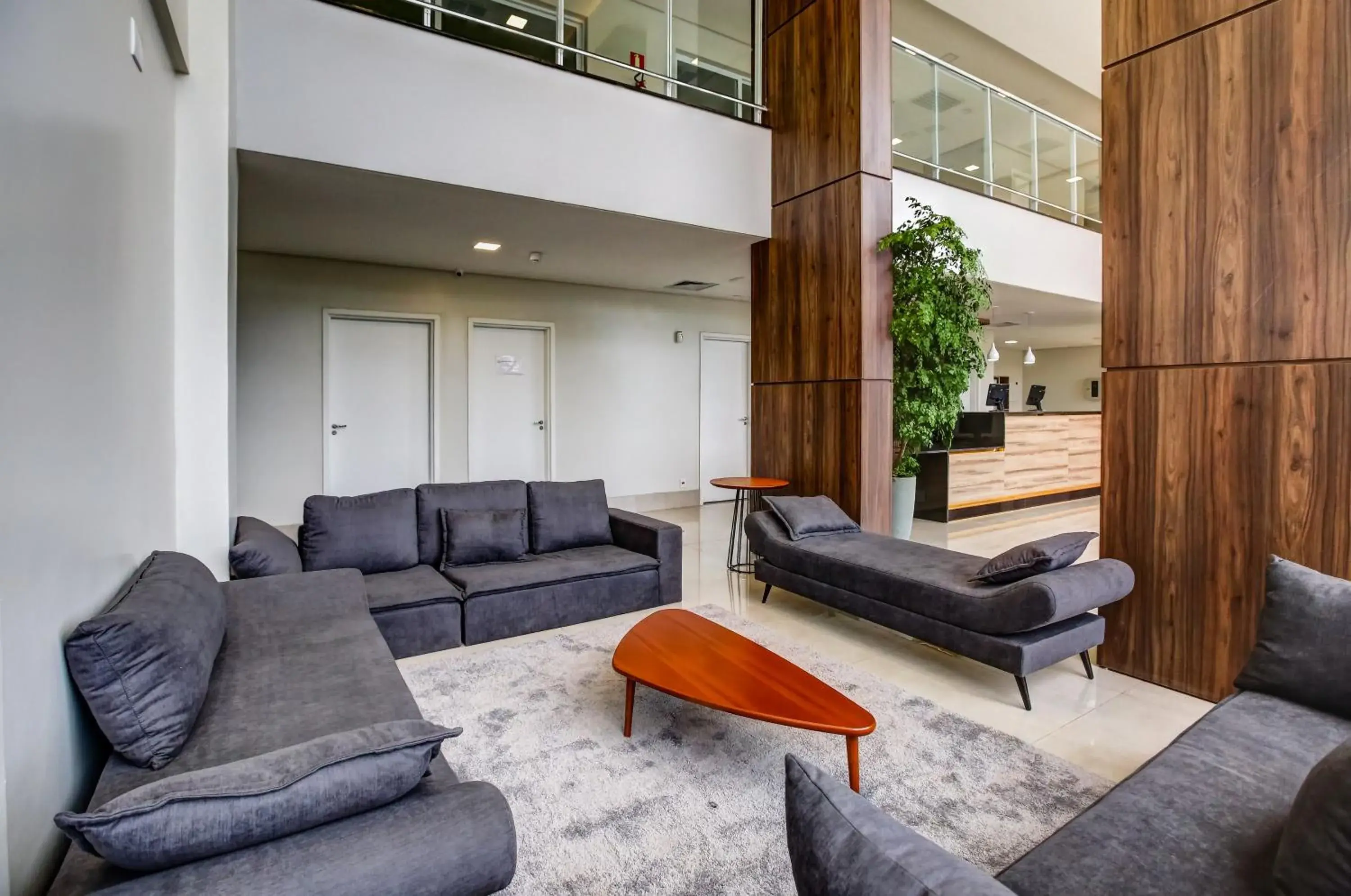 Lobby or reception in Sleep Inn Paulínia Lobby or reception in Sleep Inn Paulínia