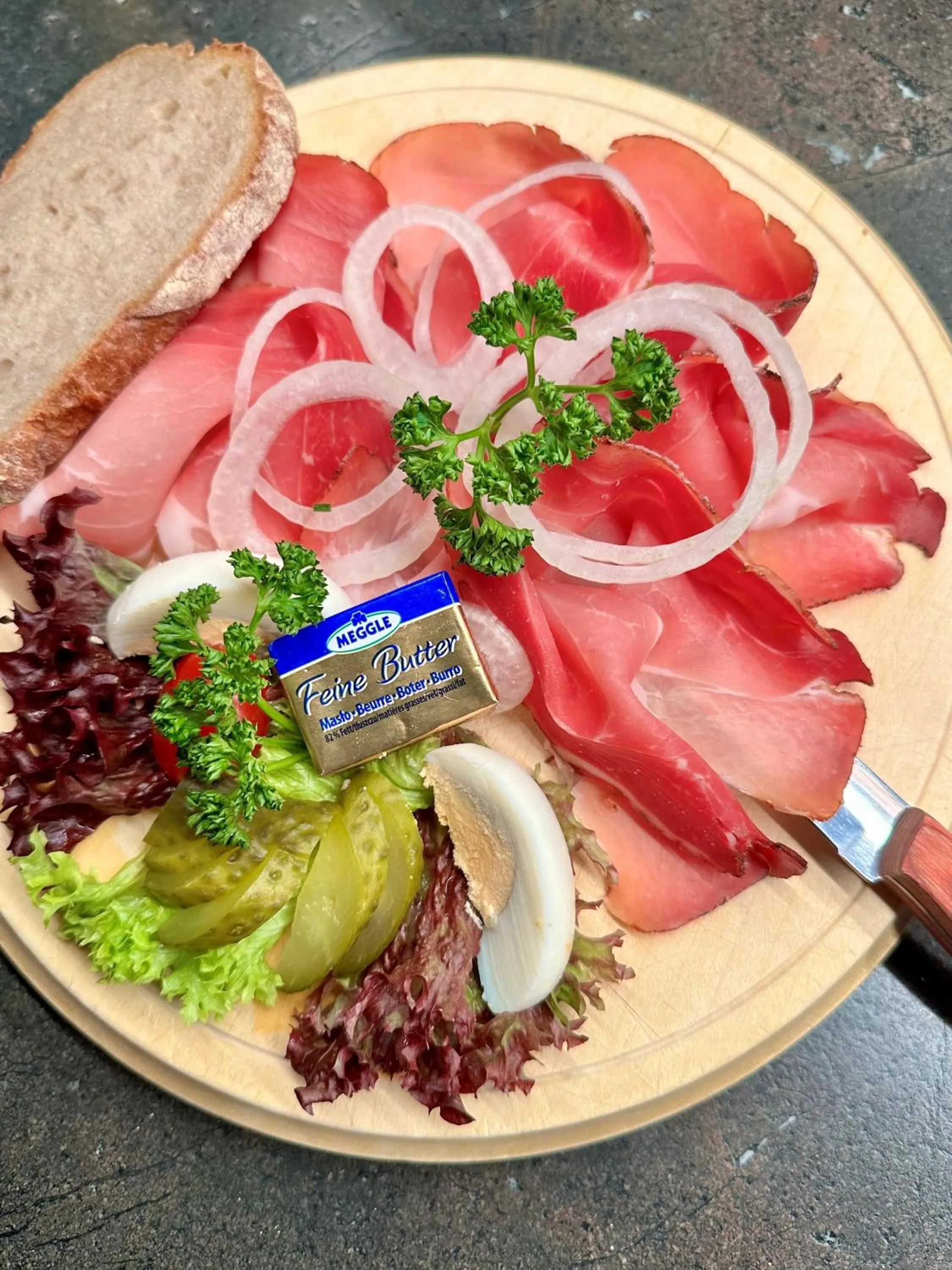 Food in Hotel Restaurant Zum Hirschen