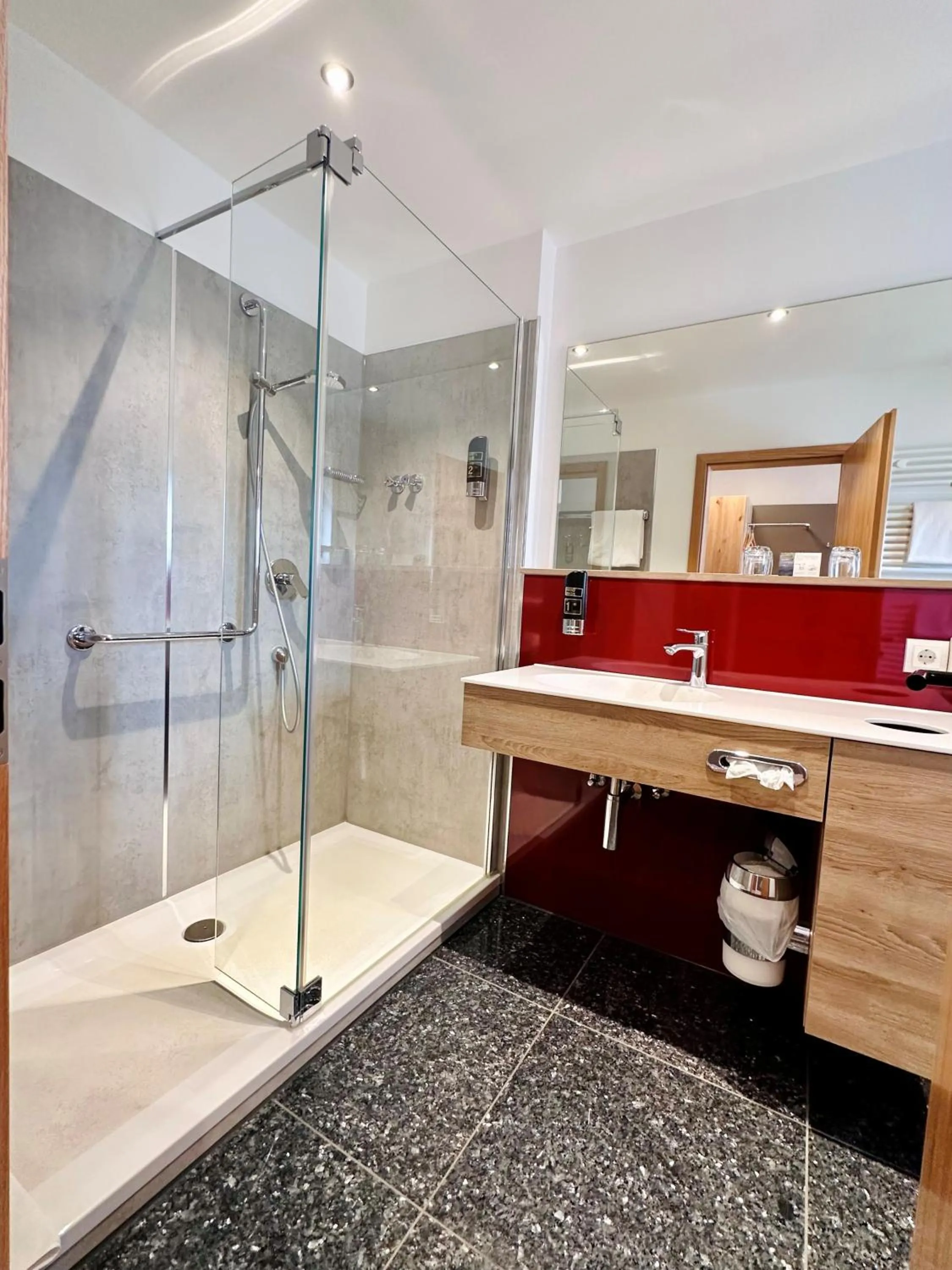 Bathroom in Hotel Restaurant Zum Hirschen