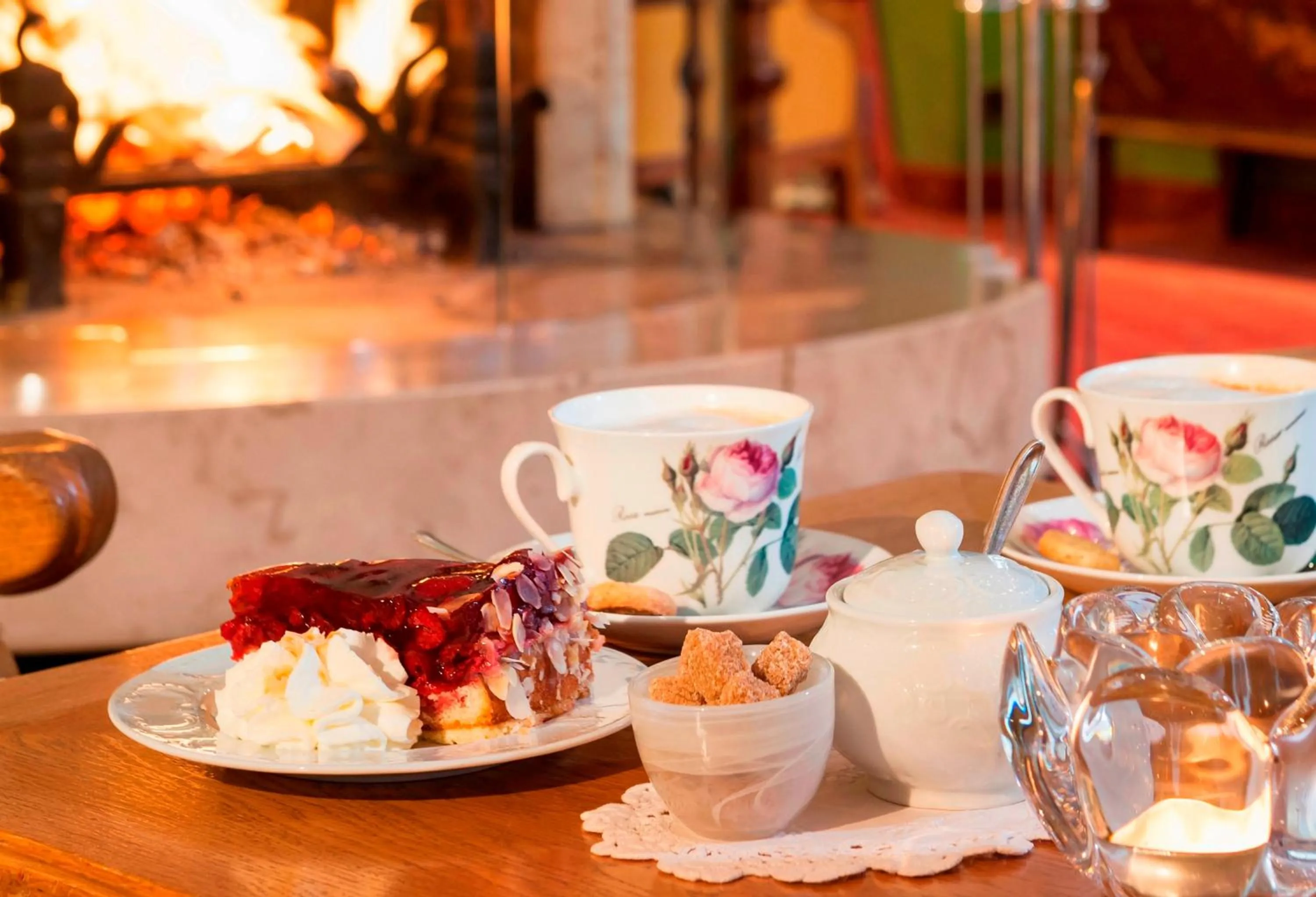 Food and drinks in Relais & Châteaux Hotel Schwarzmatt