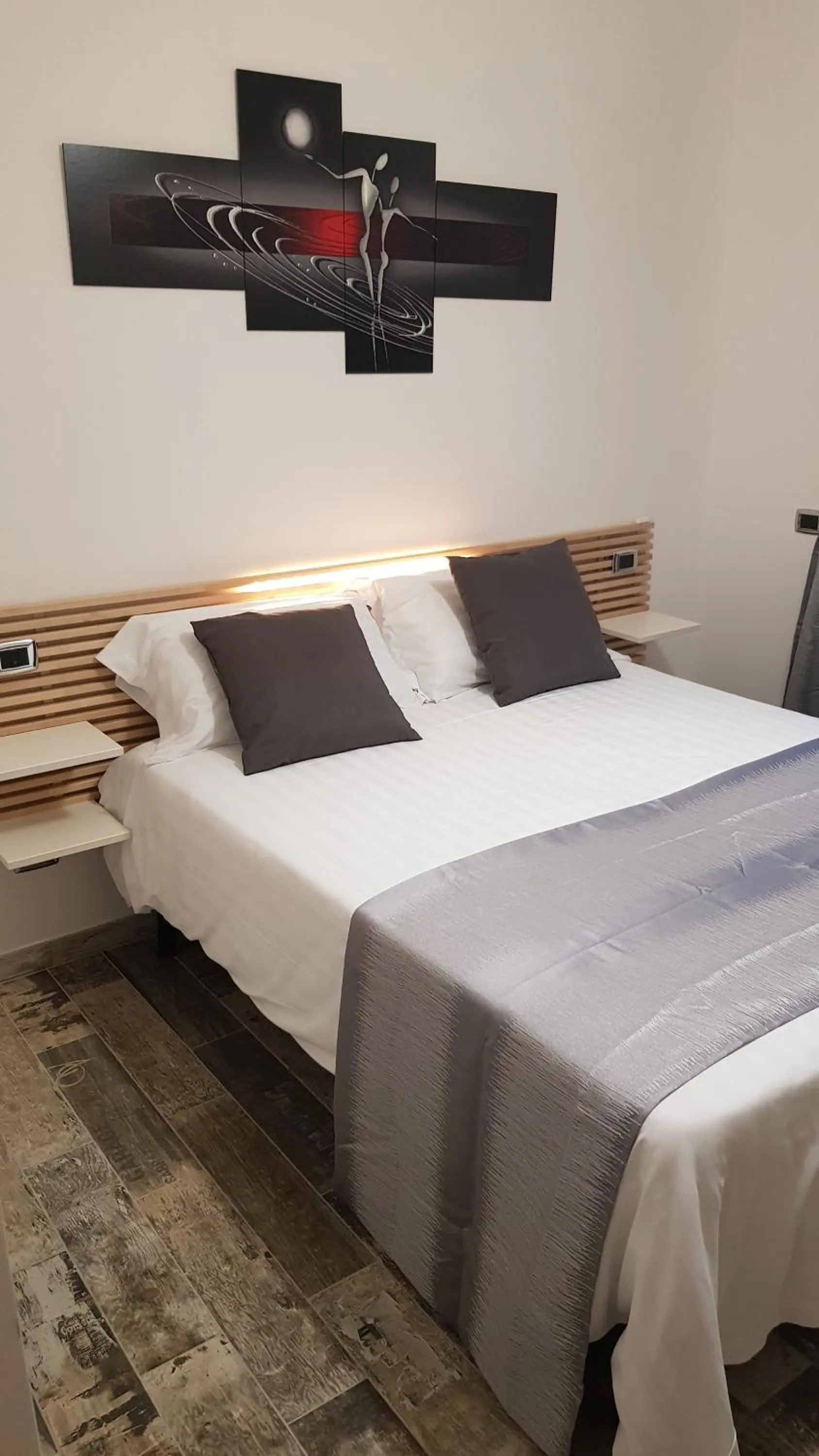 Bed in THAT'S AMORE FIUMICINO Airport