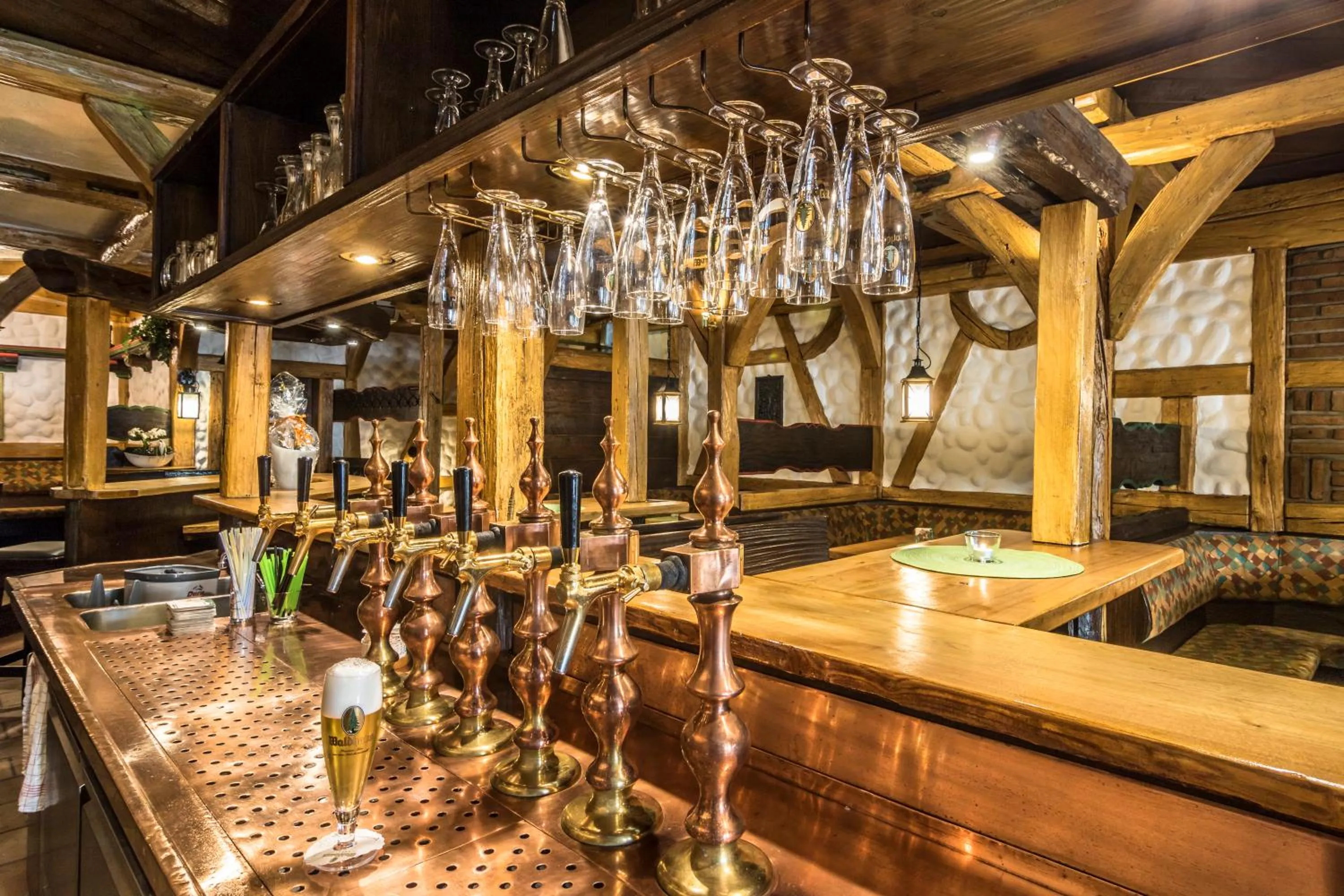 Lounge or bar in Hotel Garni Oberrhein