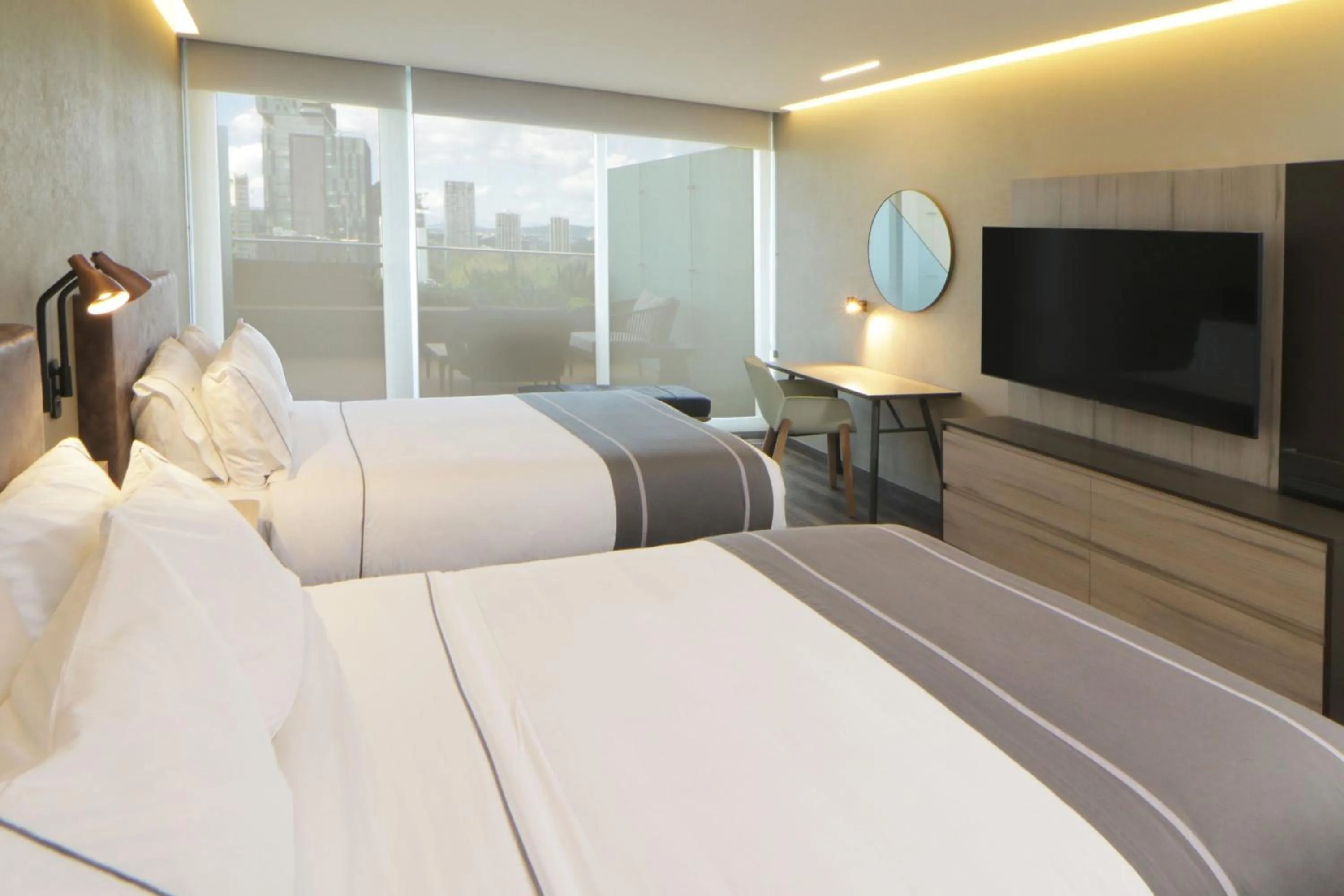 Bedroom, Bed in City Express Plus by Marriott Guadalajara Providencia