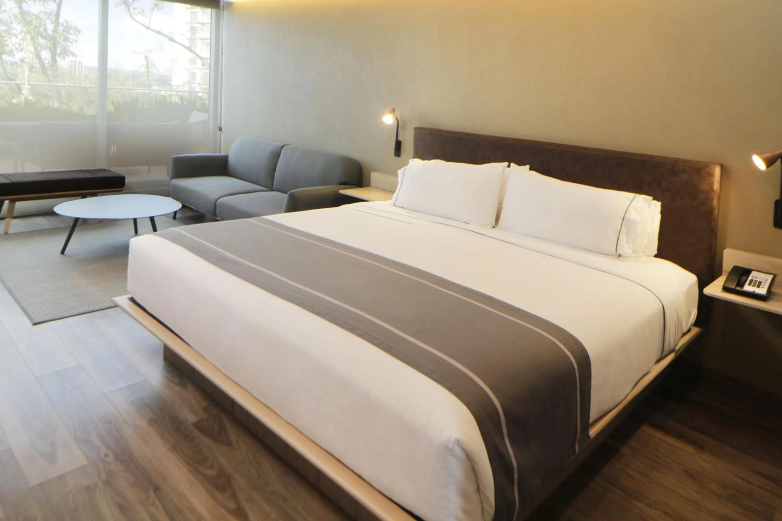 Bedroom, Bed in City Express Plus by Marriott Guadalajara Providencia