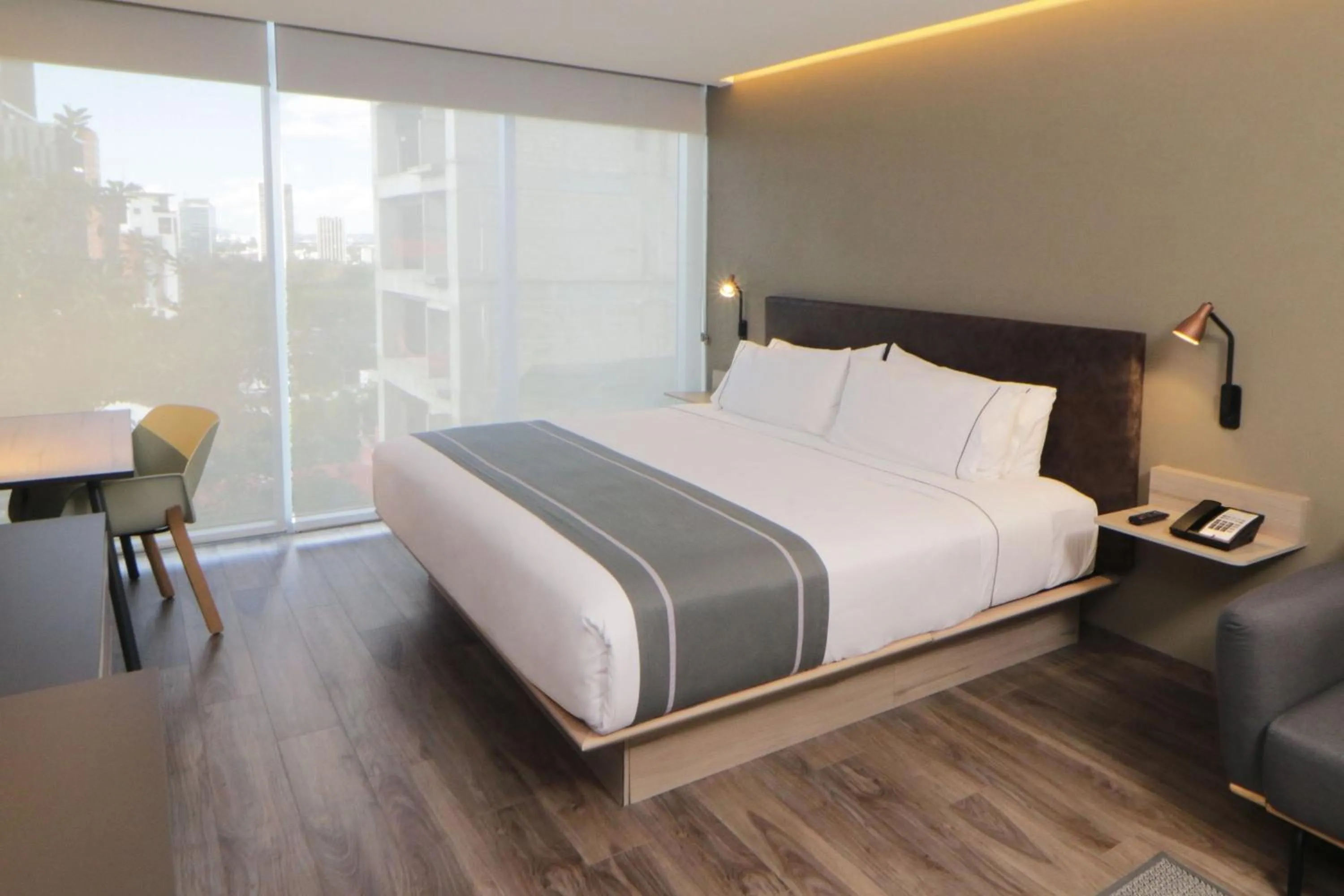 Bedroom, Bed in City Express Plus by Marriott Guadalajara Providencia