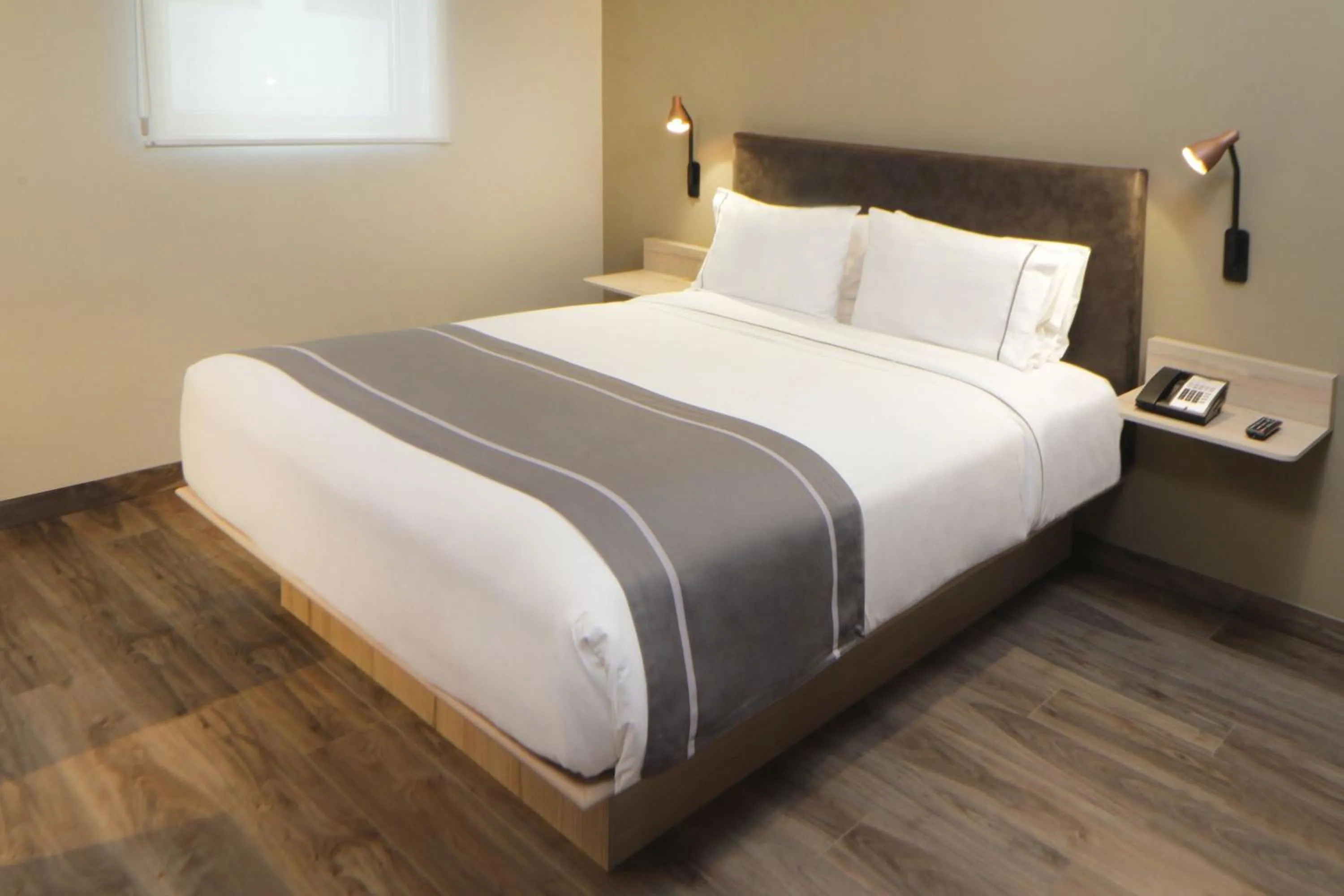 Bedroom, Bed in City Express Plus by Marriott Guadalajara Providencia