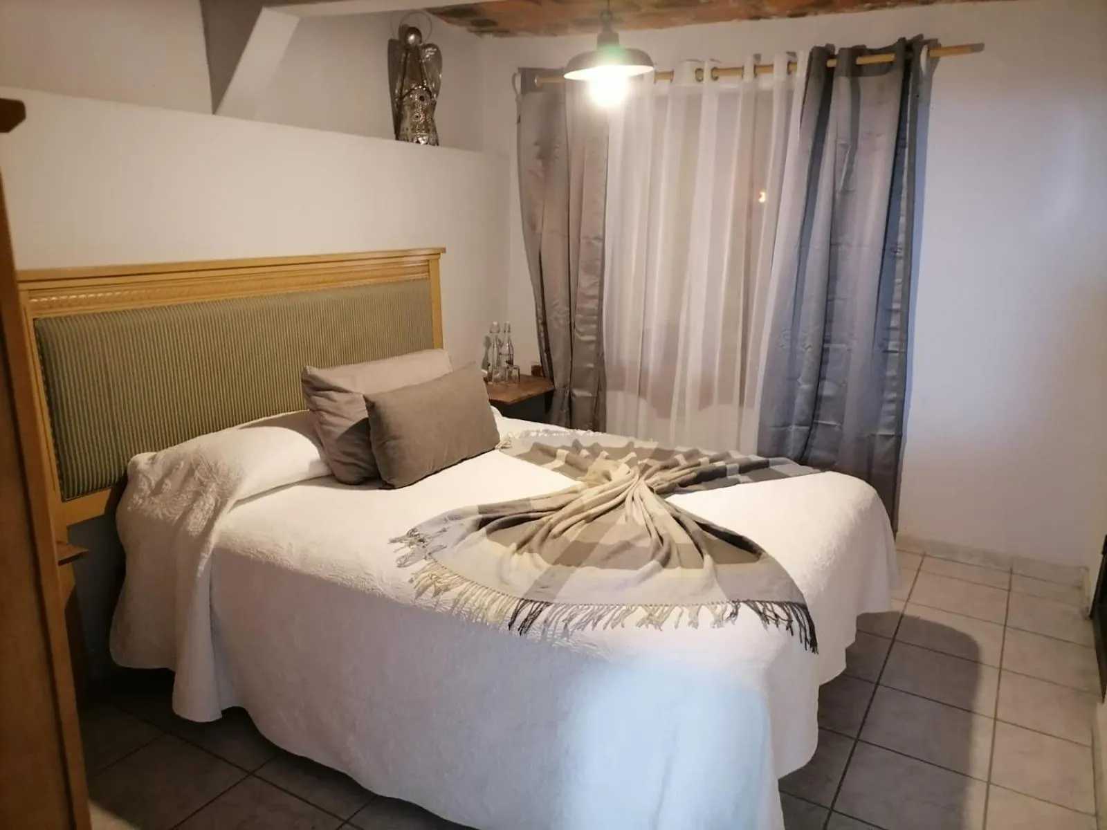 Bed in Hotel Santa Ana