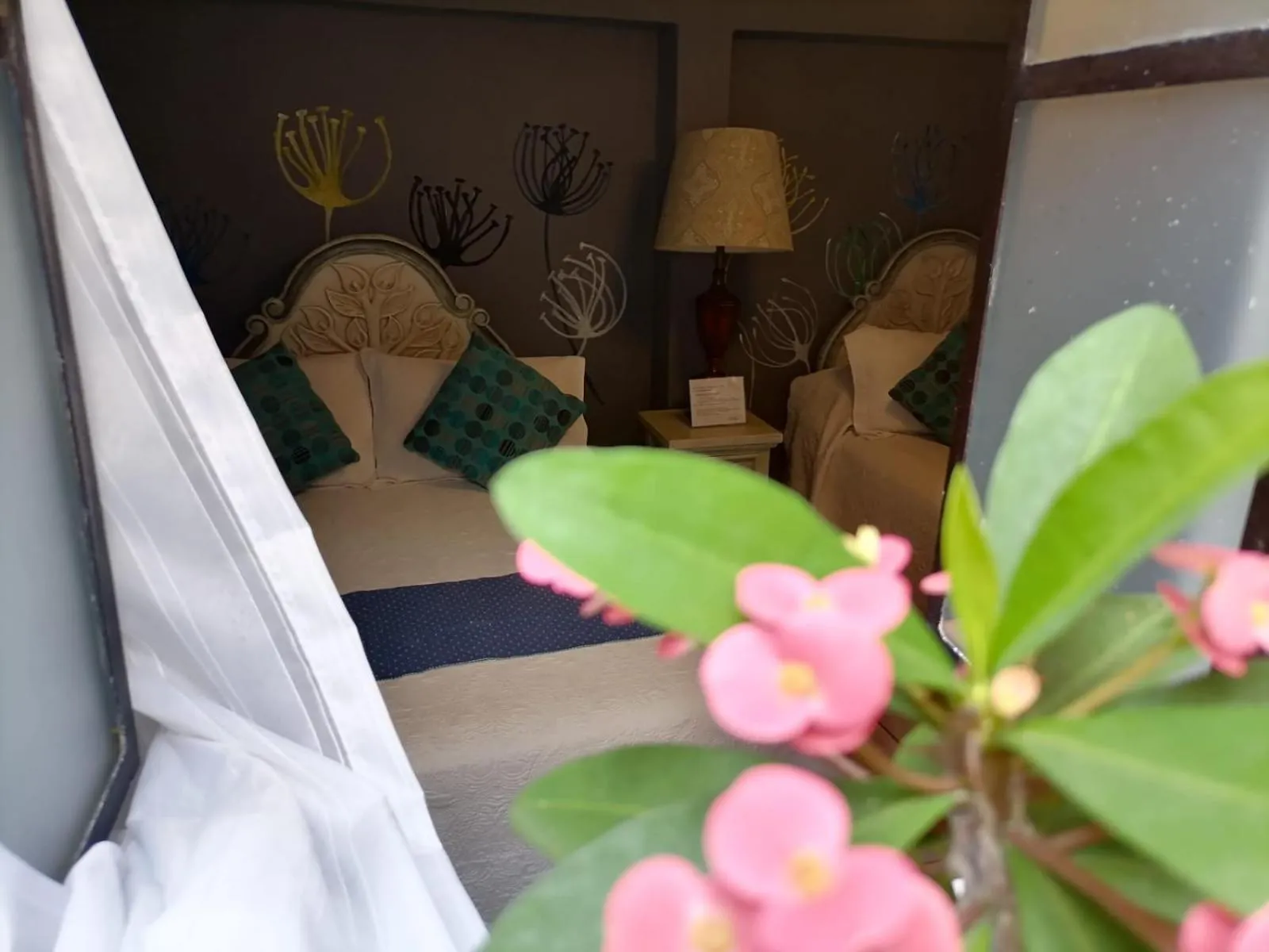 Bird's eye view, Bed in Hotel Santa Ana