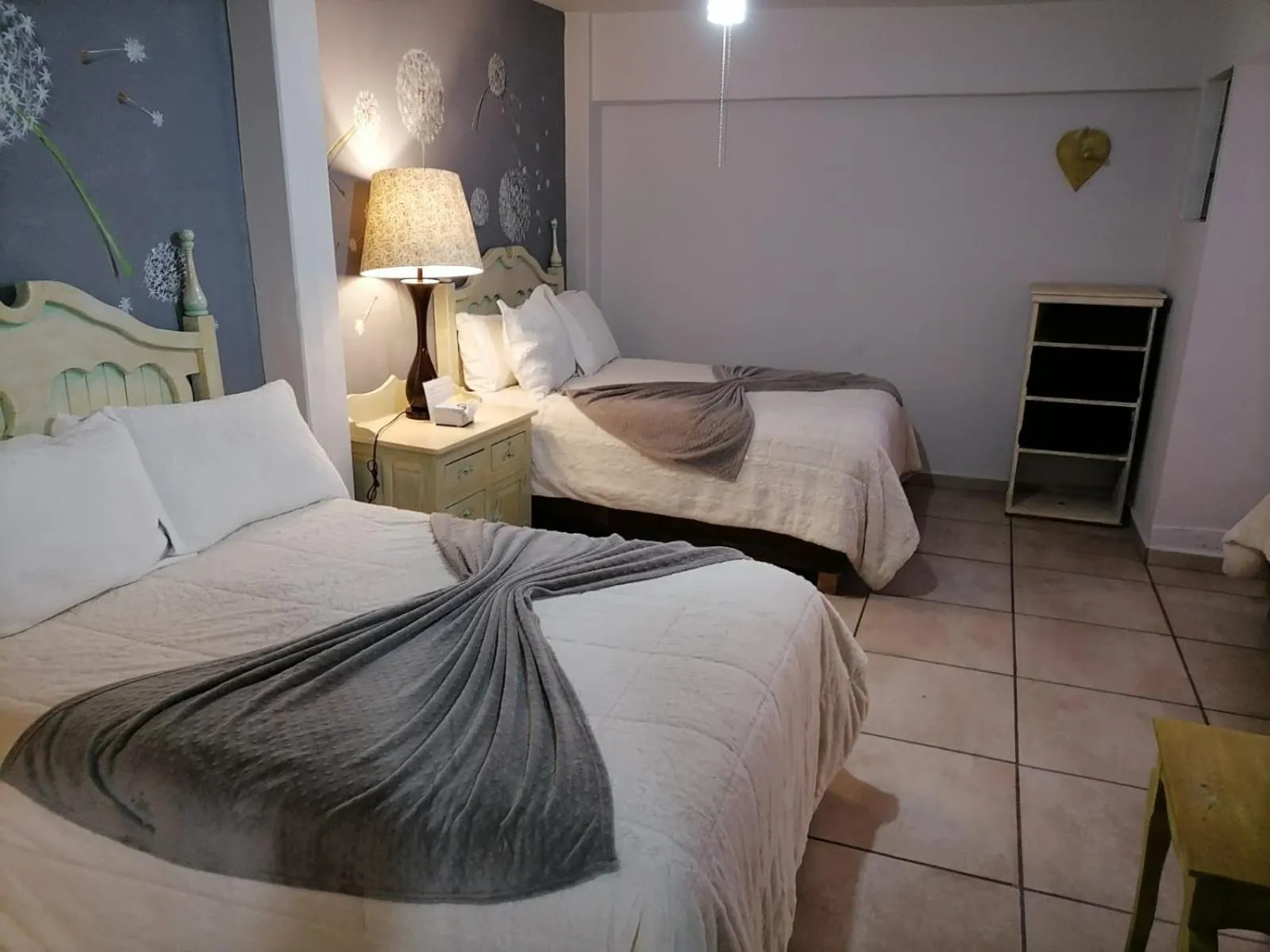 Bed in Hotel Santa Ana