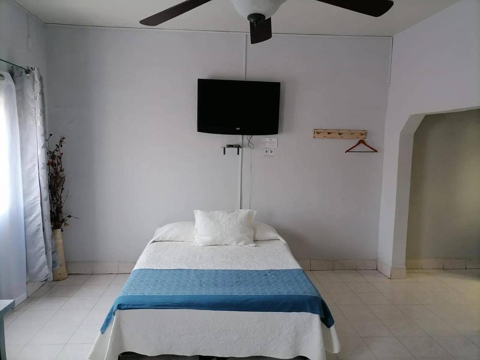 Bed in Hotel Santa Ana