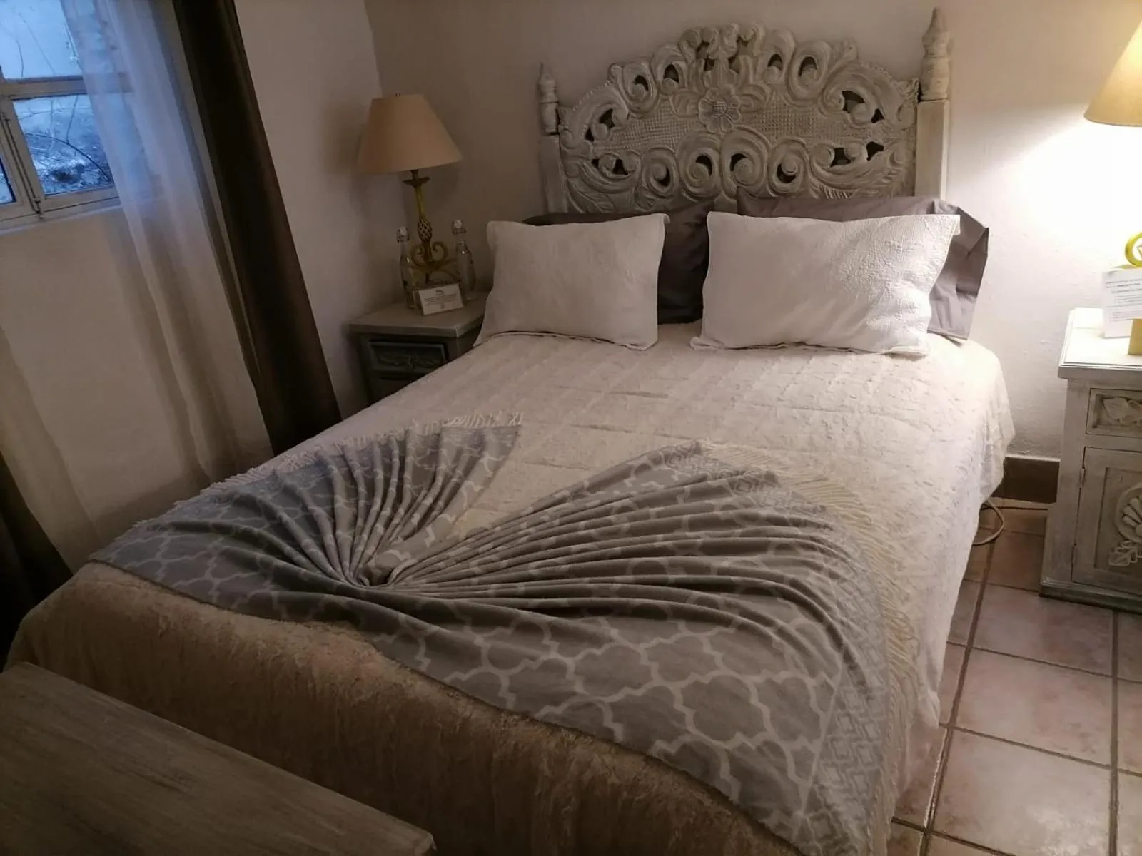 Bed in Hotel Santa Ana