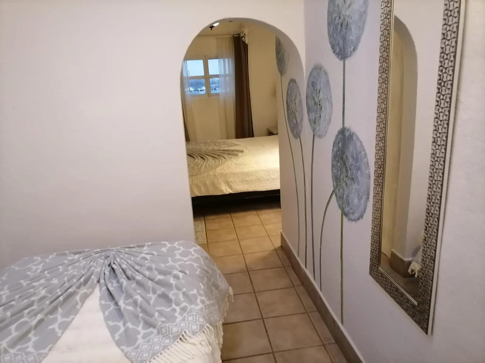 Bed in Hotel Santa Ana