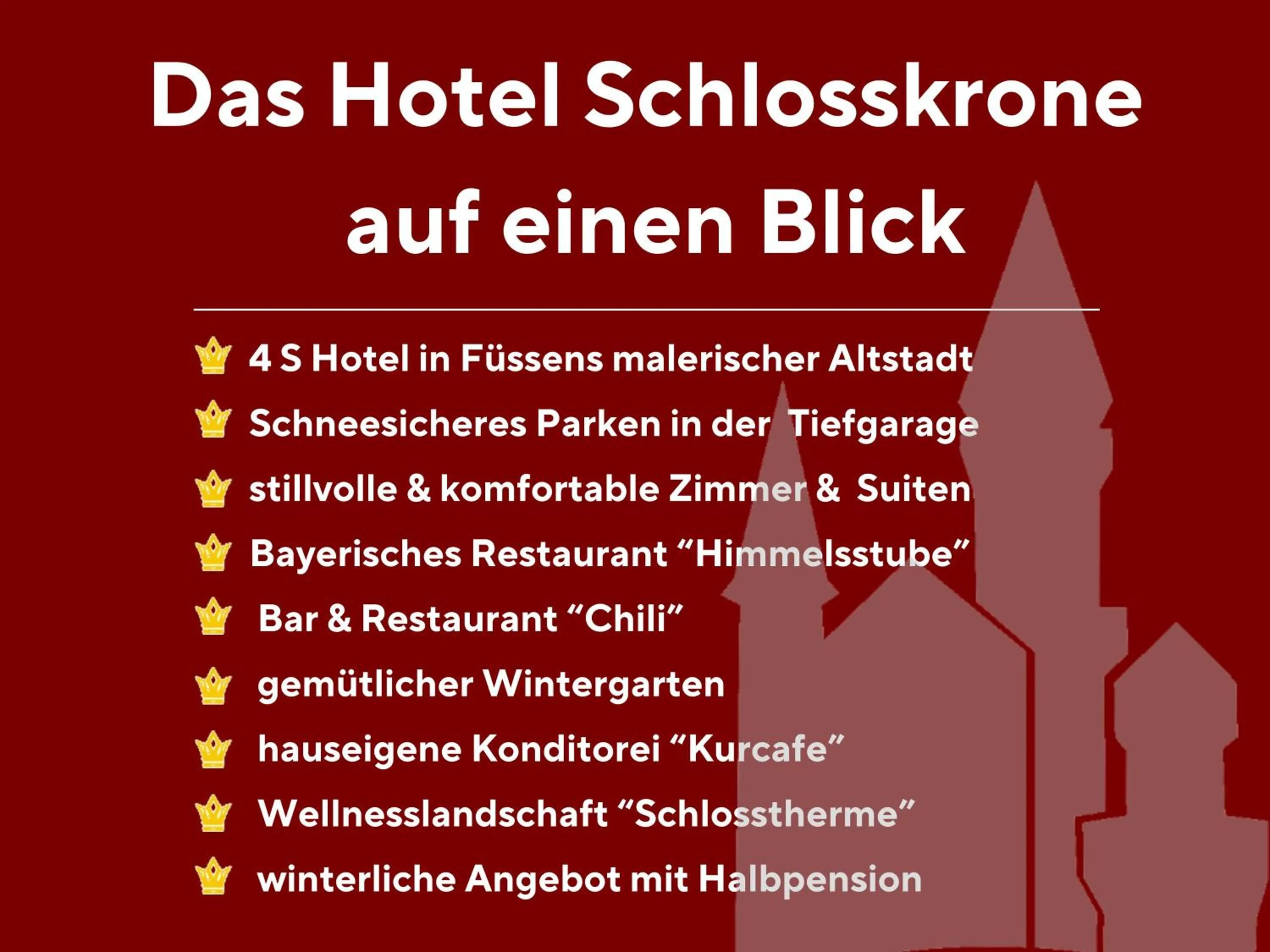 Property logo or sign in Hotel Schlosskrone