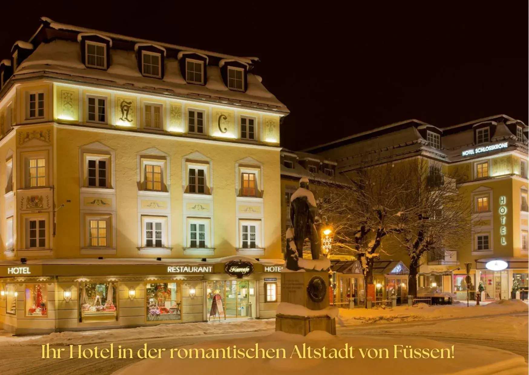 Property building in Hotel Schlosskrone Property building in Hotel Schlosskrone