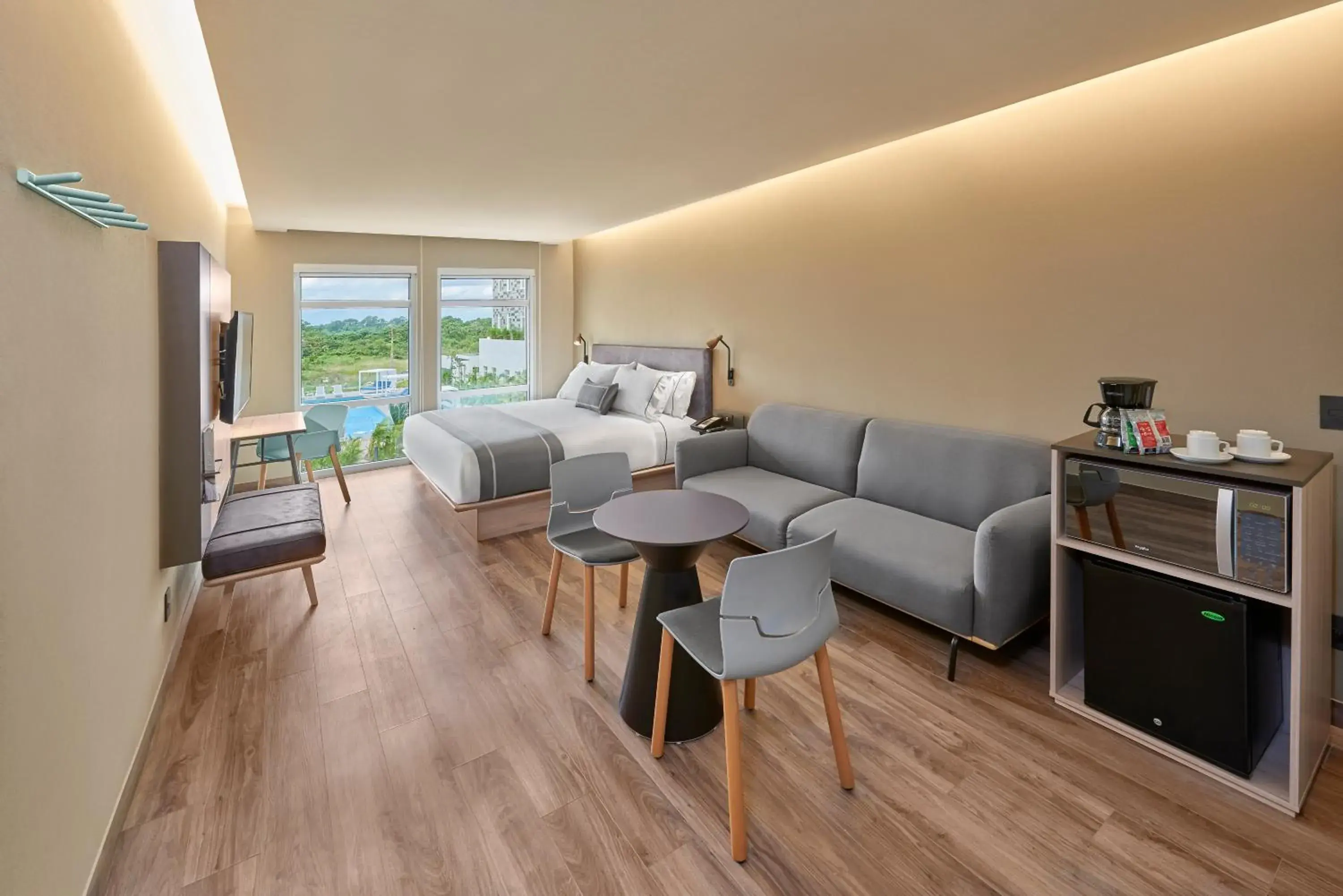 Superior King Room with Sofa Bed in City Express Plus by Marriott San Luis Potosi Superior King Room with Sofa Bed in City Express Plus by Marriott San Luis Potosi