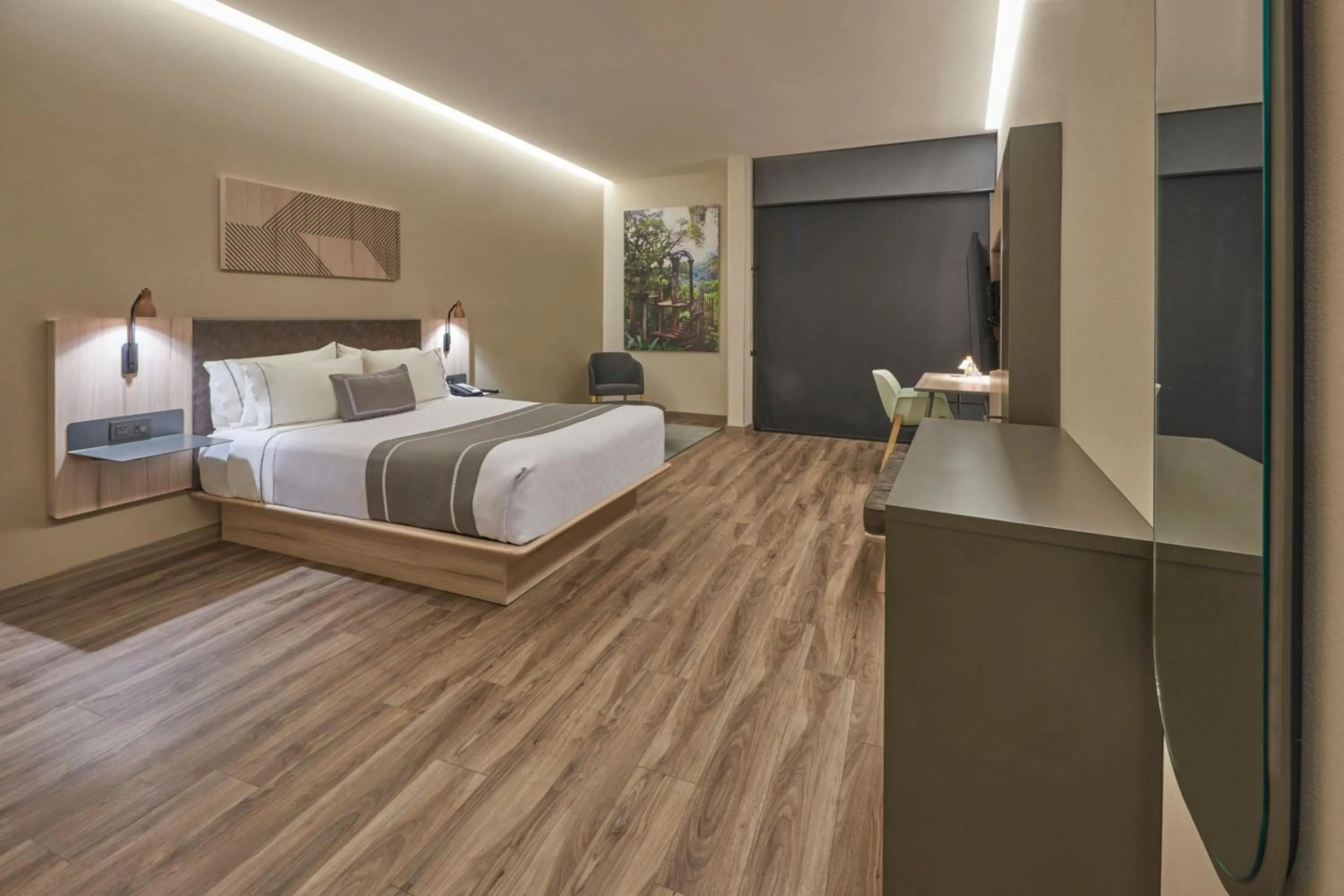 Photo of the whole room, Bed in City Express Plus by Marriott San Luis Potosi