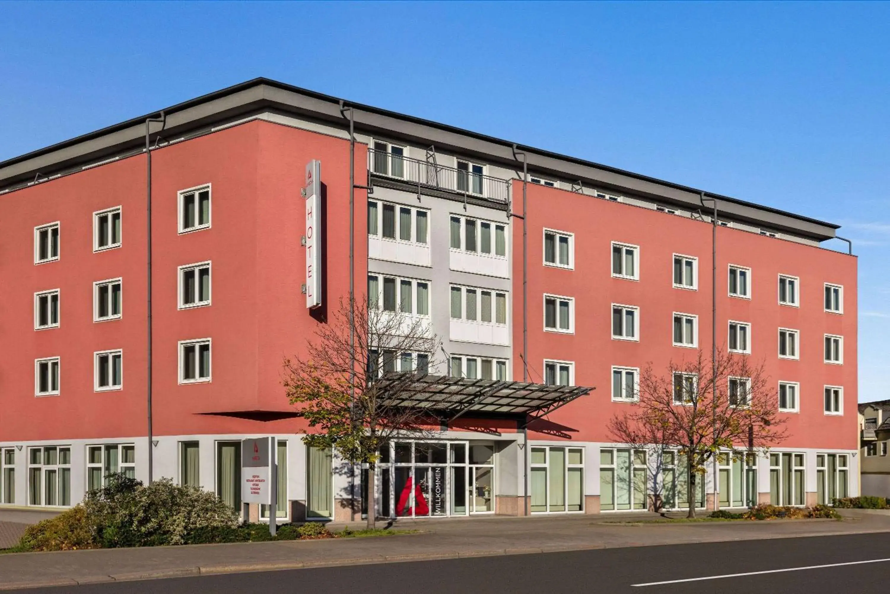 Property building in Amedia Dresden Elbpromenade, Trademark Collection by Wyndham Property building in Amedia Dresden Elbpromenade, Trademark Collection by Wyndham