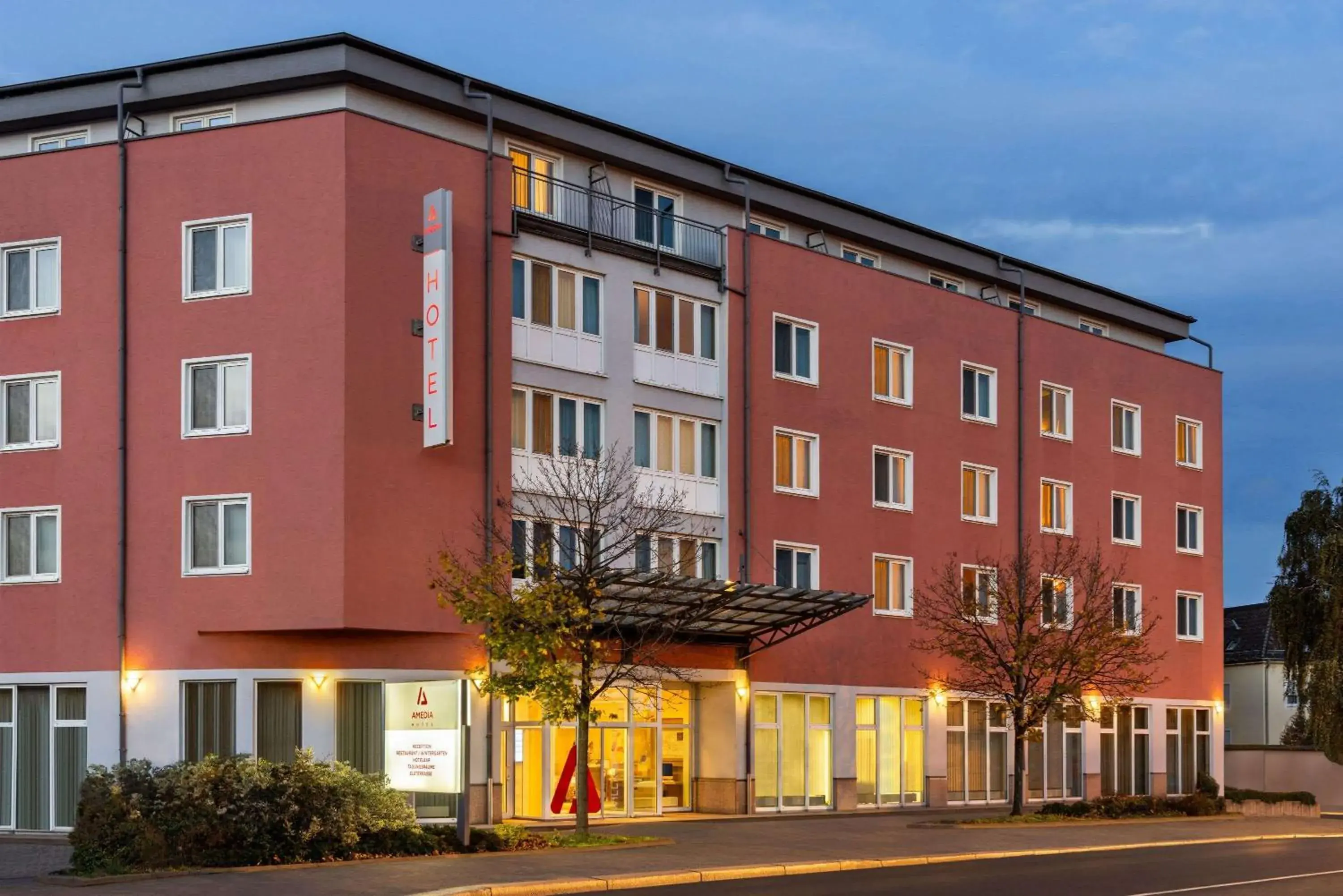 Property building in Amedia Dresden Elbpromenade, Trademark Collection by Wyndham Property building in Amedia Dresden Elbpromenade, Trademark Collection by Wyndham