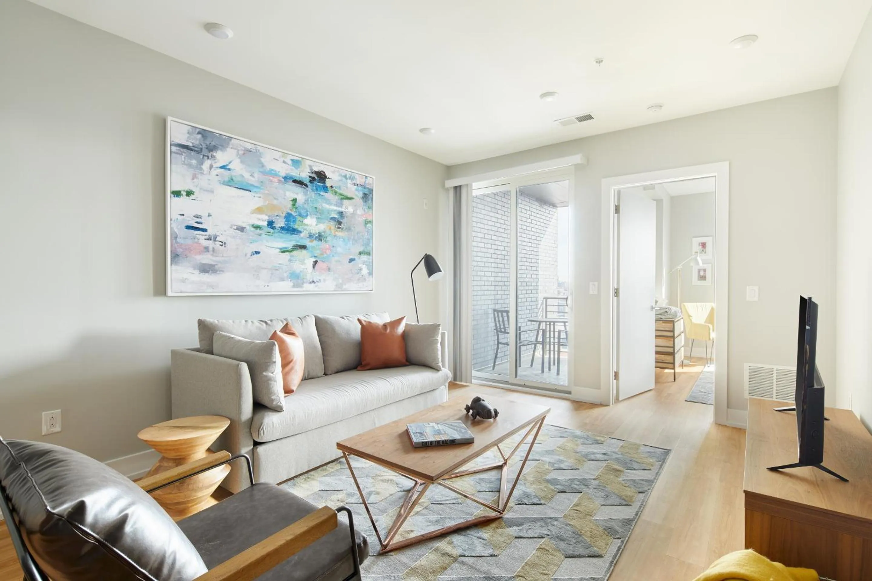 Living room in The Frankford Fishtown