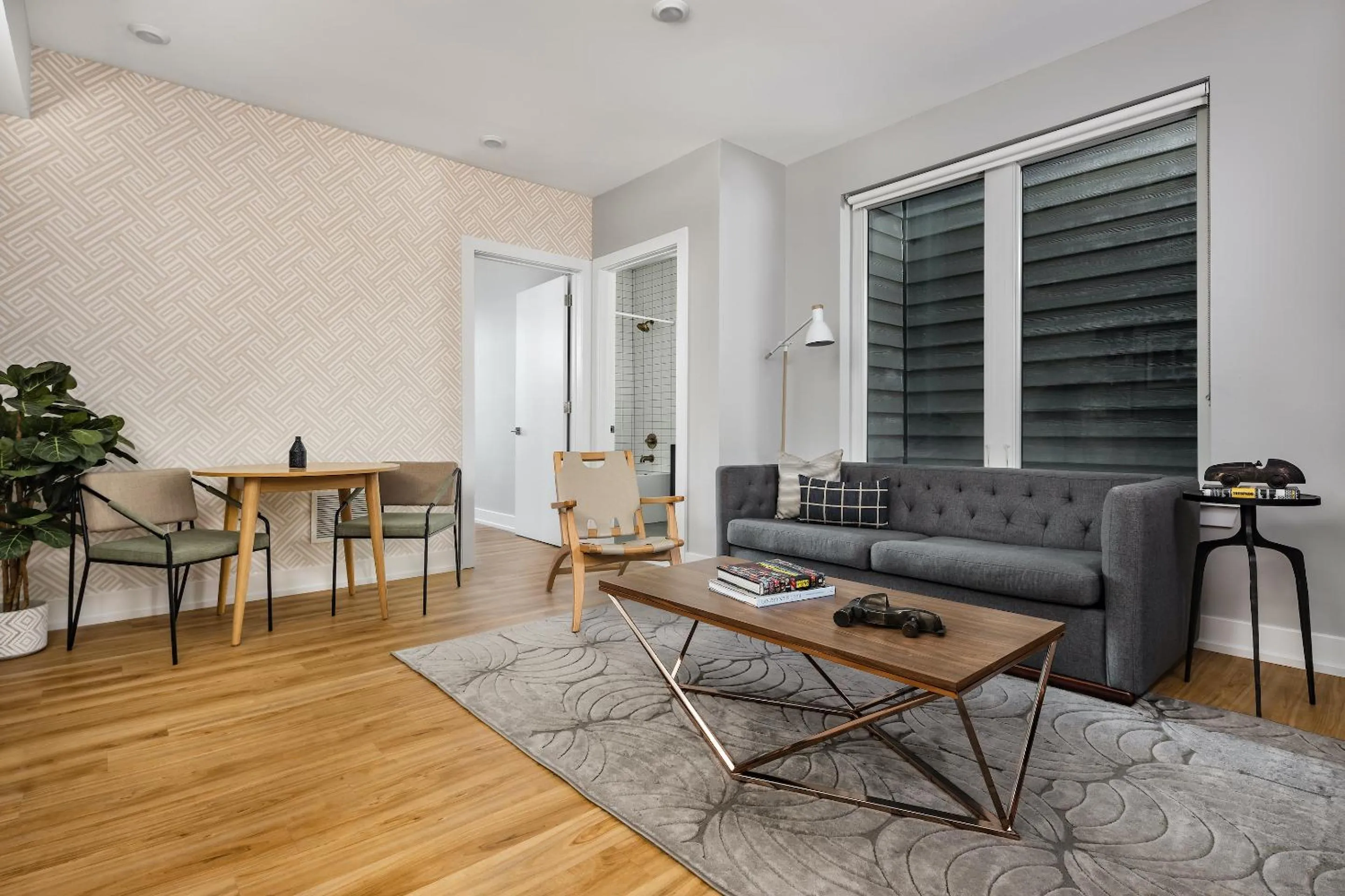 Living room in The Frankford Fishtown