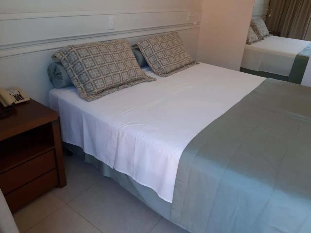 Bed in Jurerê Beach Village - Studio Lateral Luxo