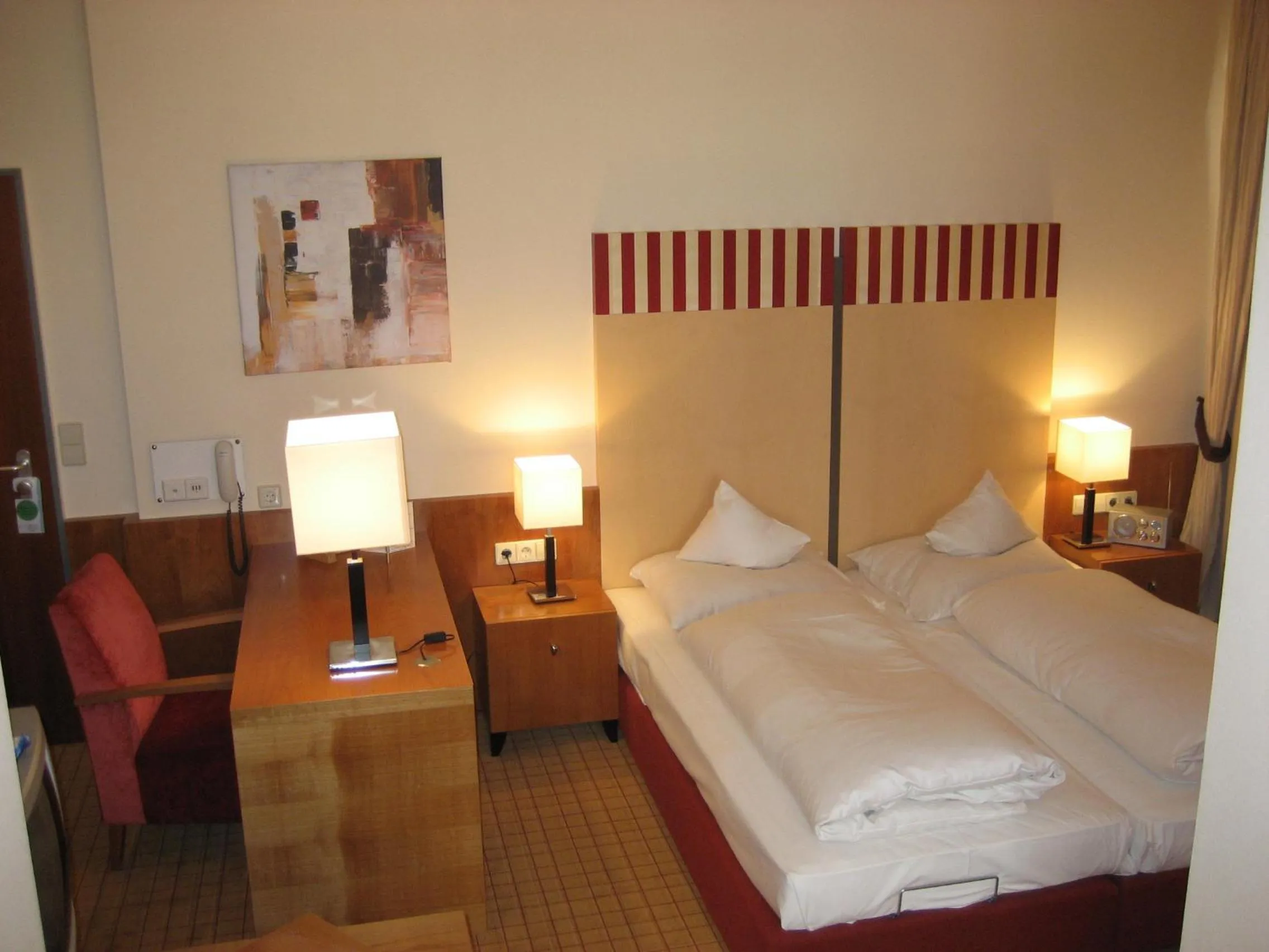 Bed in Ringhotel Bundschu