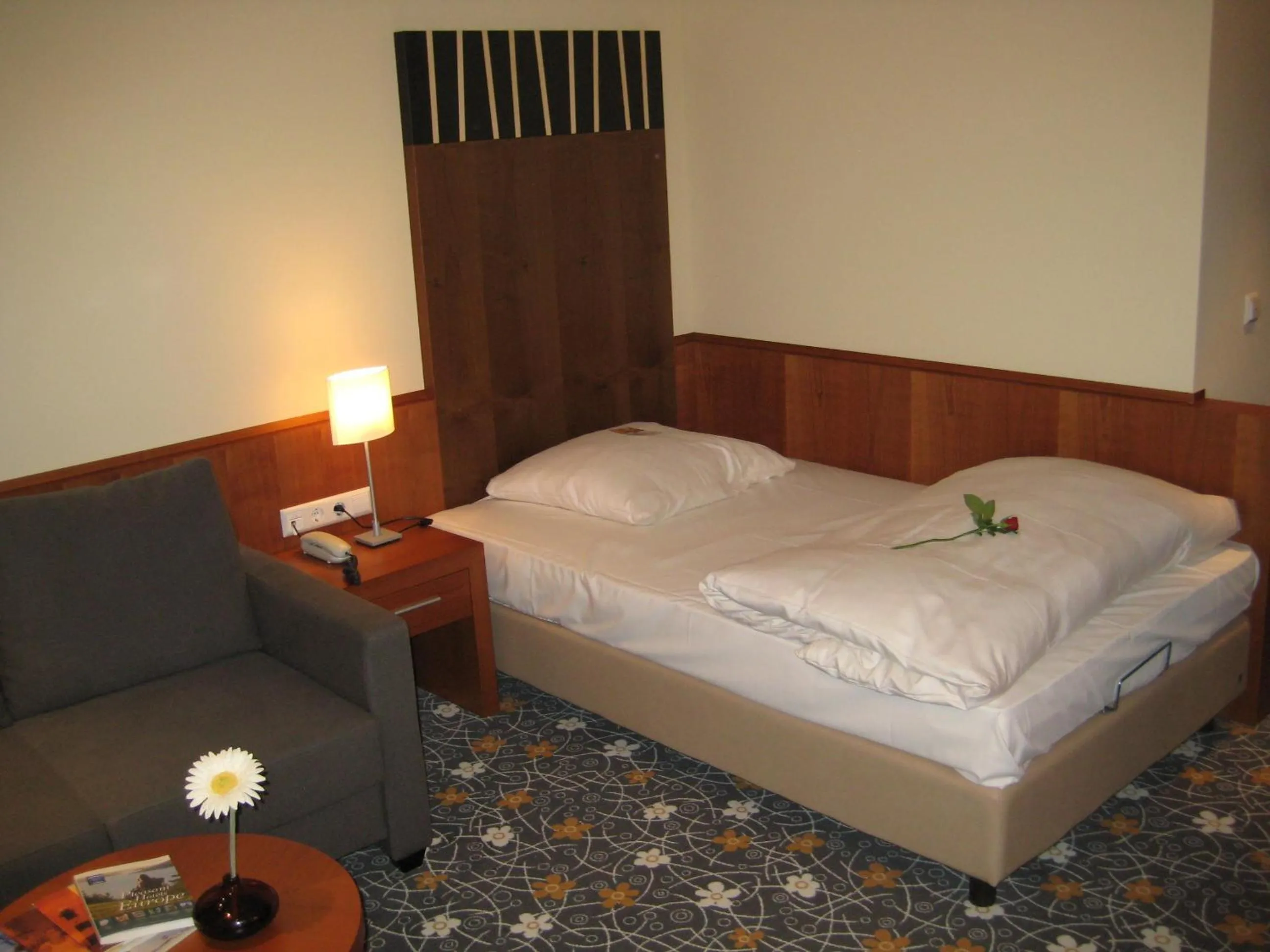 Bed in Ringhotel Bundschu